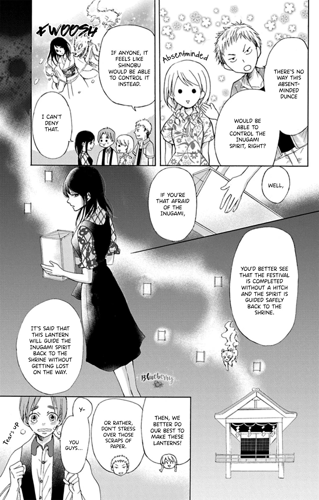 Inu no Naku Mura Chapter 1 page 22 - Chapter 1: The first night