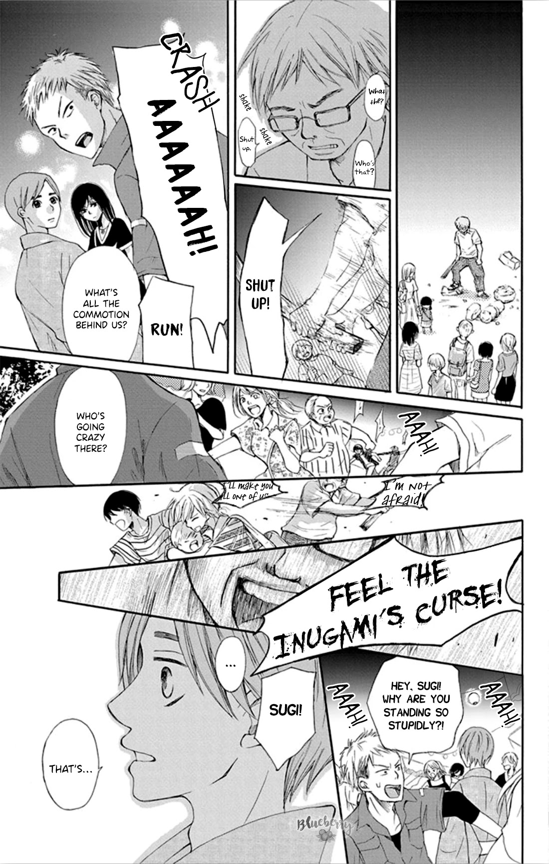 Inu no Naku Mura Chapter 1 page 34 - Chapter 1: The first night