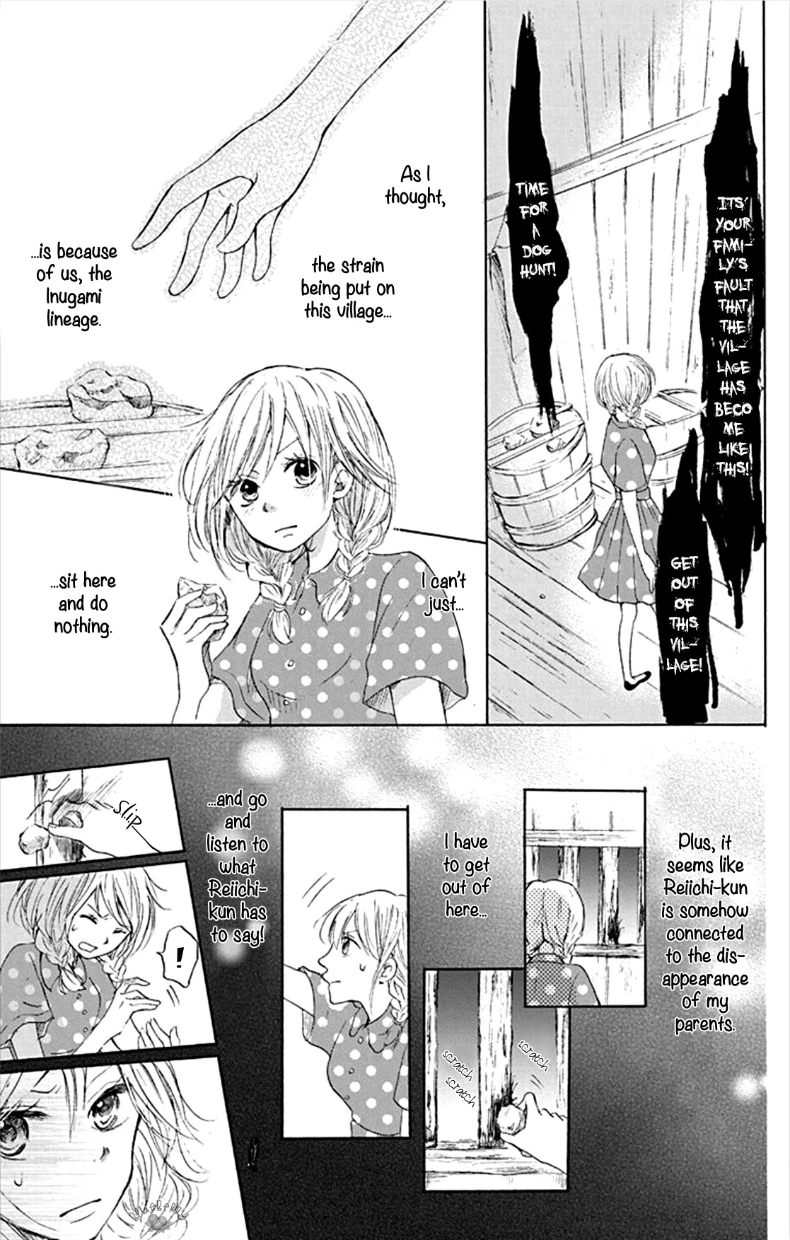Inu no Naku Mura Chapter 3 page 35 - Chapter 3: the third night