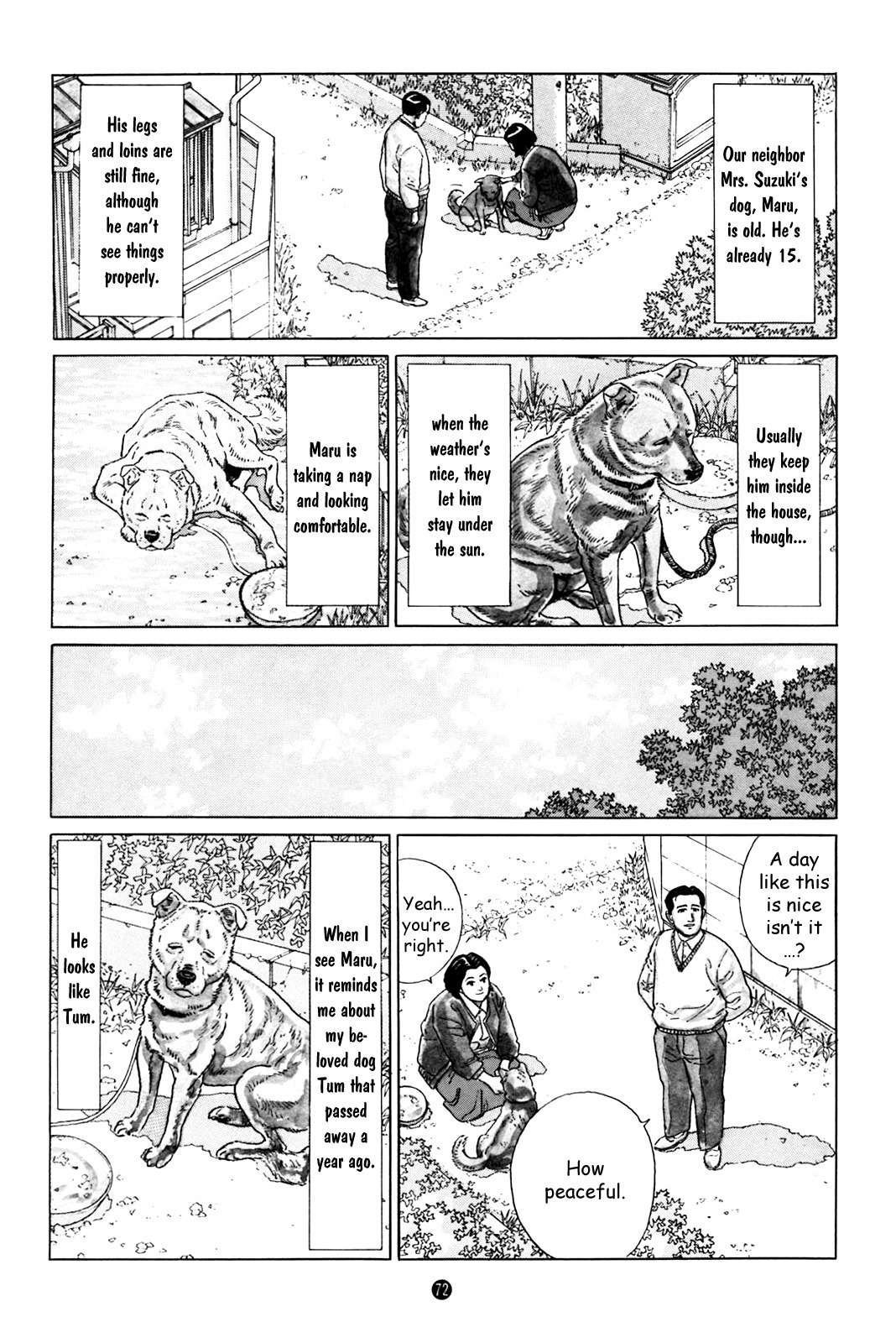 Inu o Kau Chapter 3 page 4 - Chapter 3: View of the Backyard