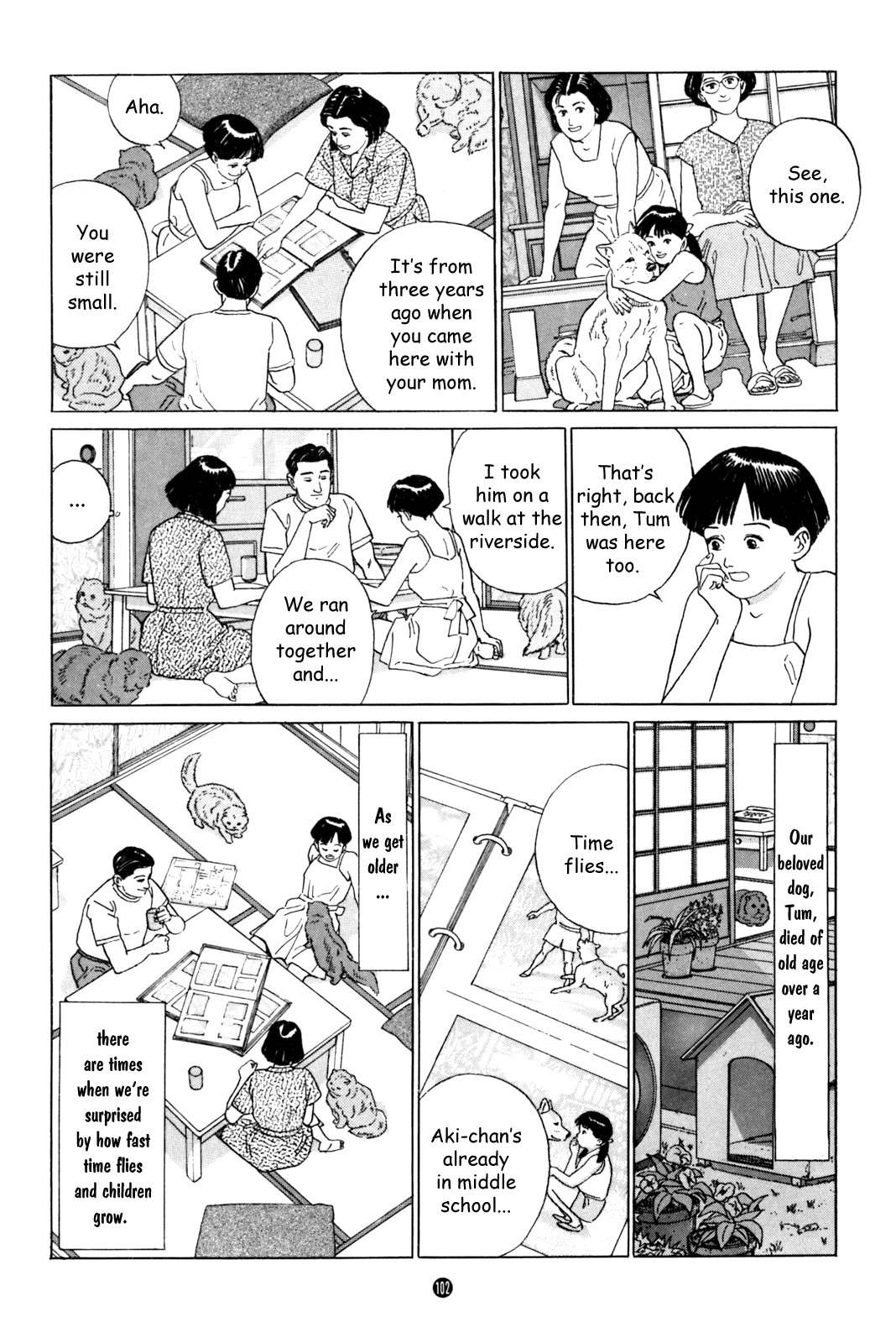 Inu o Kau Chapter 4 page 10 - Chapter 4: Three People's Days
