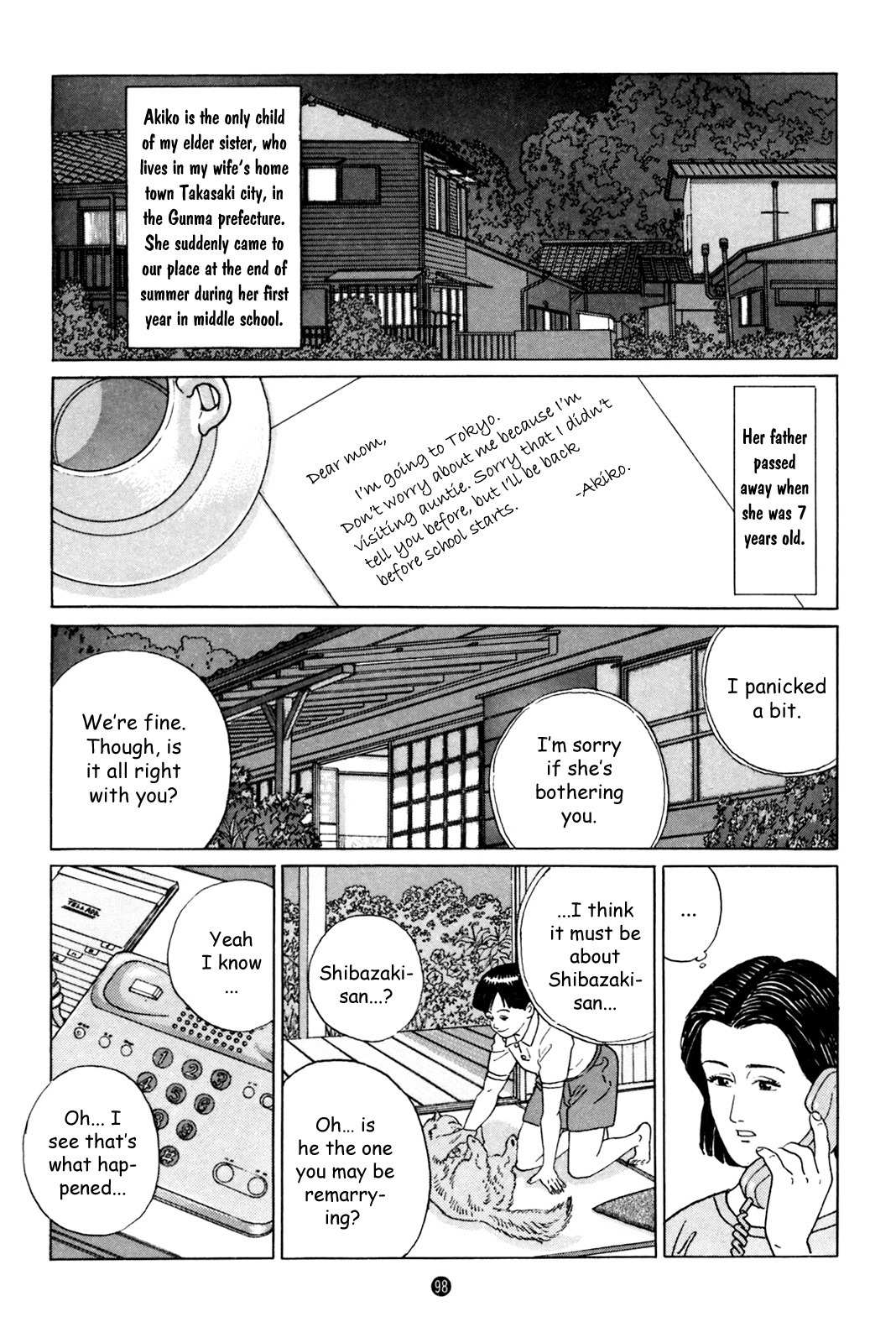 Inu o Kau Chapter 4 page 6 - Chapter 4: Three People's Days