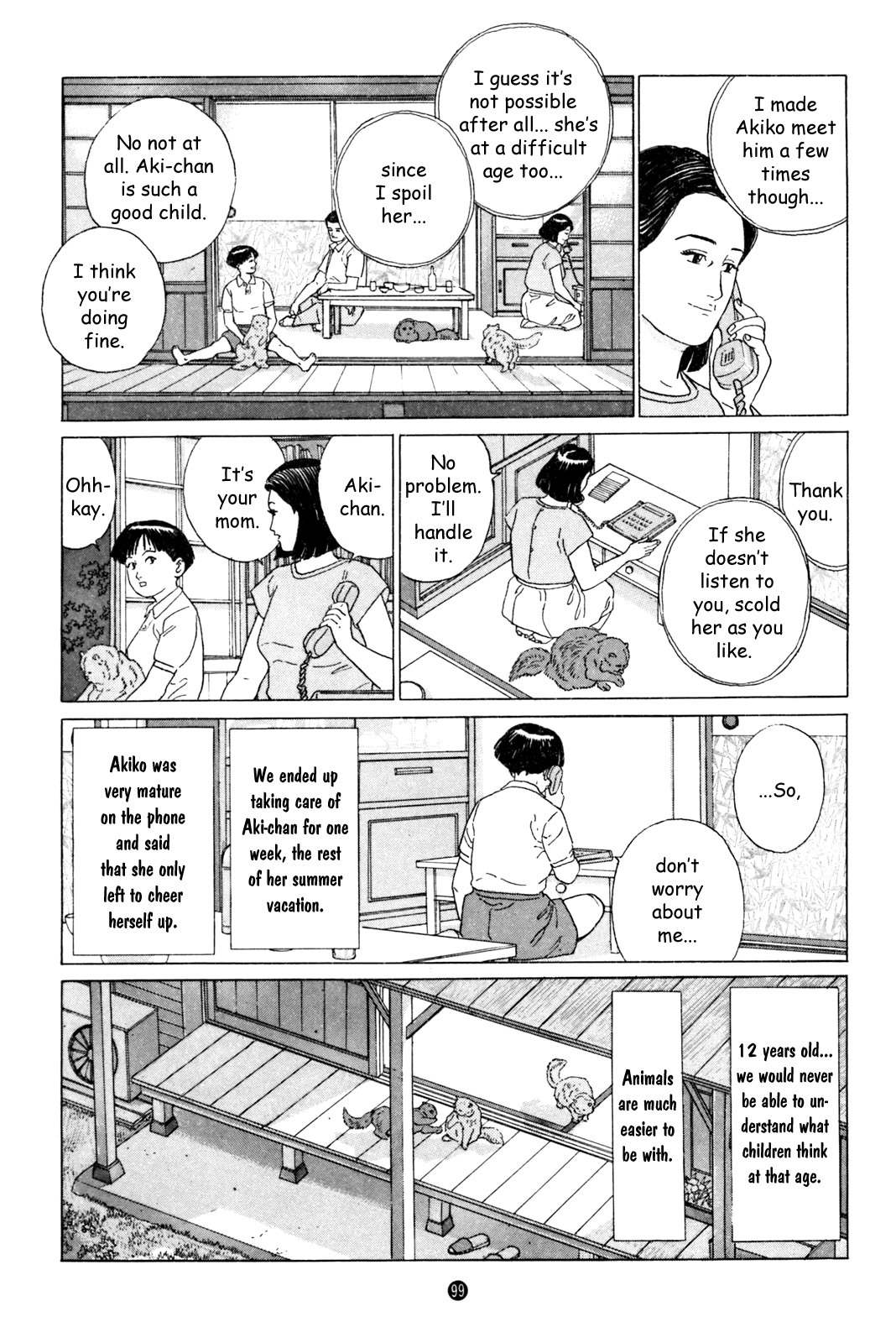 Inu o Kau Chapter 4 page 7 - Chapter 4: Three People's Days