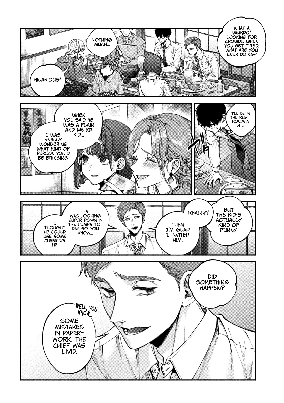 Inu to Kuzu Chapter 1 page 5 - Chapter 1: In the Darkness, There is Dog Shit.