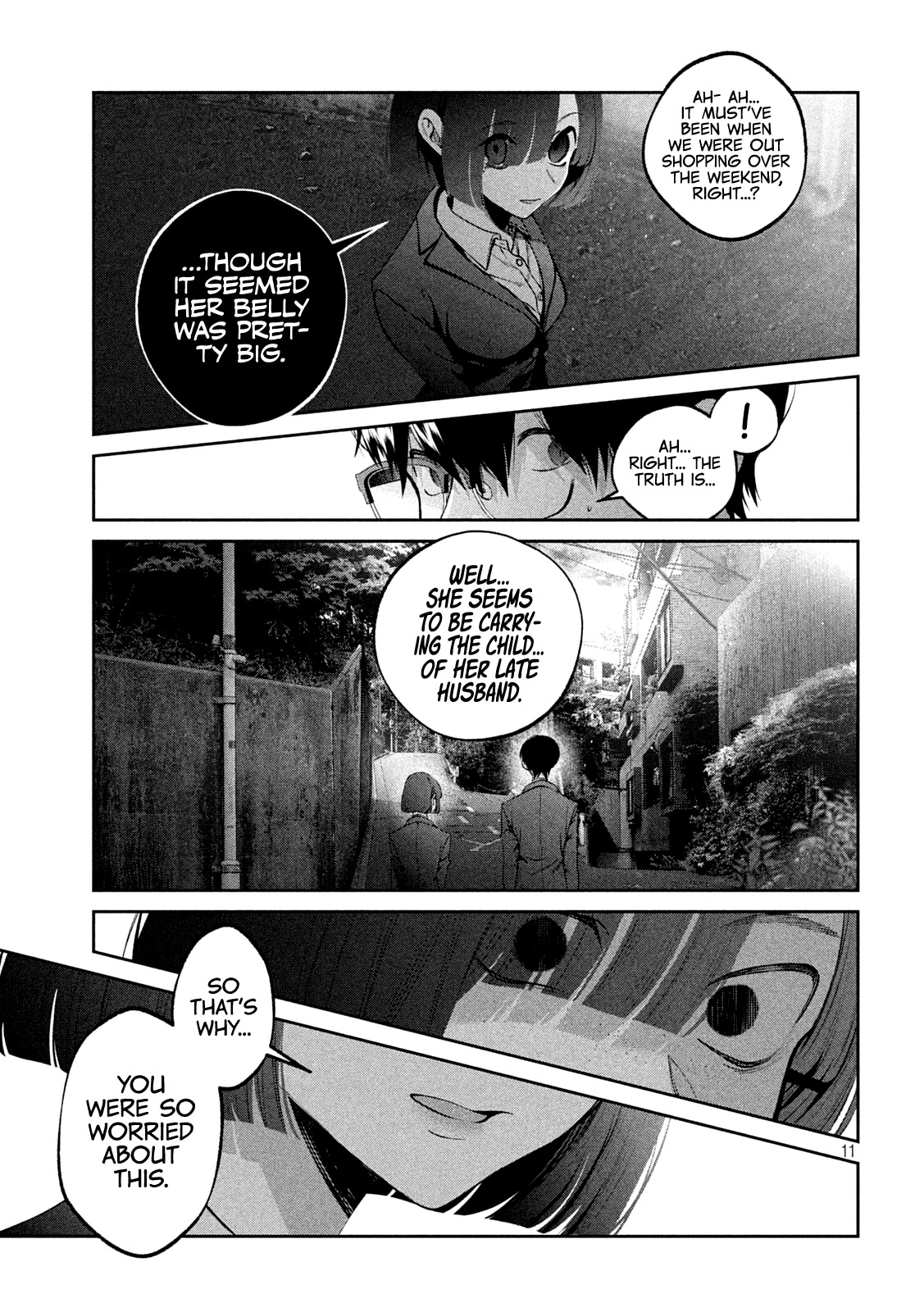 Inu to Kuzu Chapter 22 page 12 - Chapter 22: Broken Train of Thought