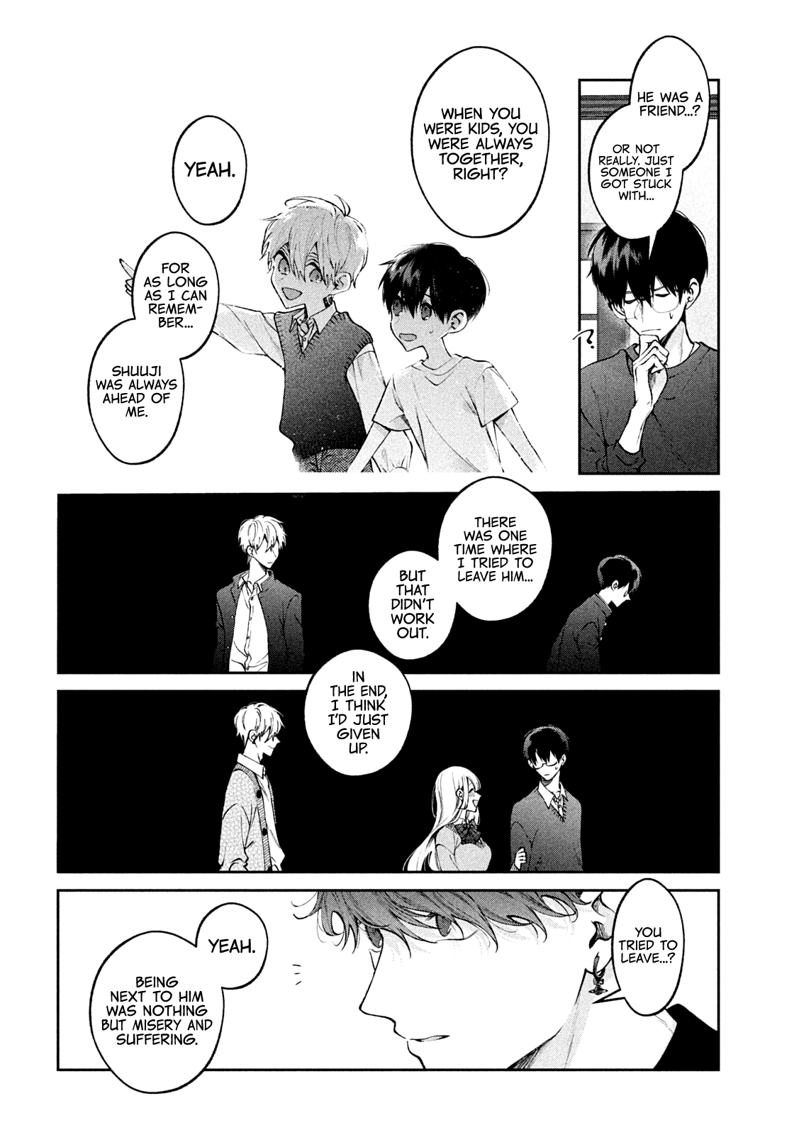Inu to Kuzu Chapter 23 page 14 - Chapter 23: The Man Named Shuuji Inukai