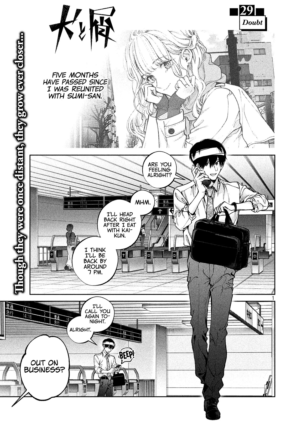 Inu to Kuzu Chapter 29 page 2 - Chapter 29: Doubt