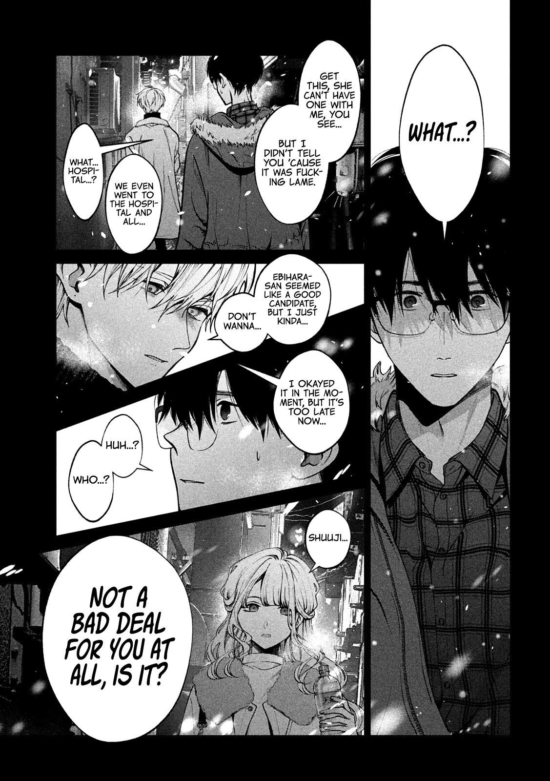 Inu to Kuzu Chapter 32 page 14 - Chapter 32: The Night the Silver Flower Fell
