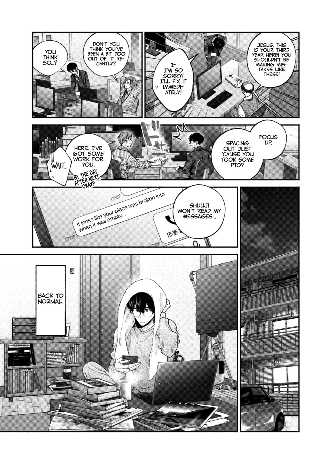 Inu to Kuzu Chapter 6 page 5 - Chapter 6: Your Words Are Always...