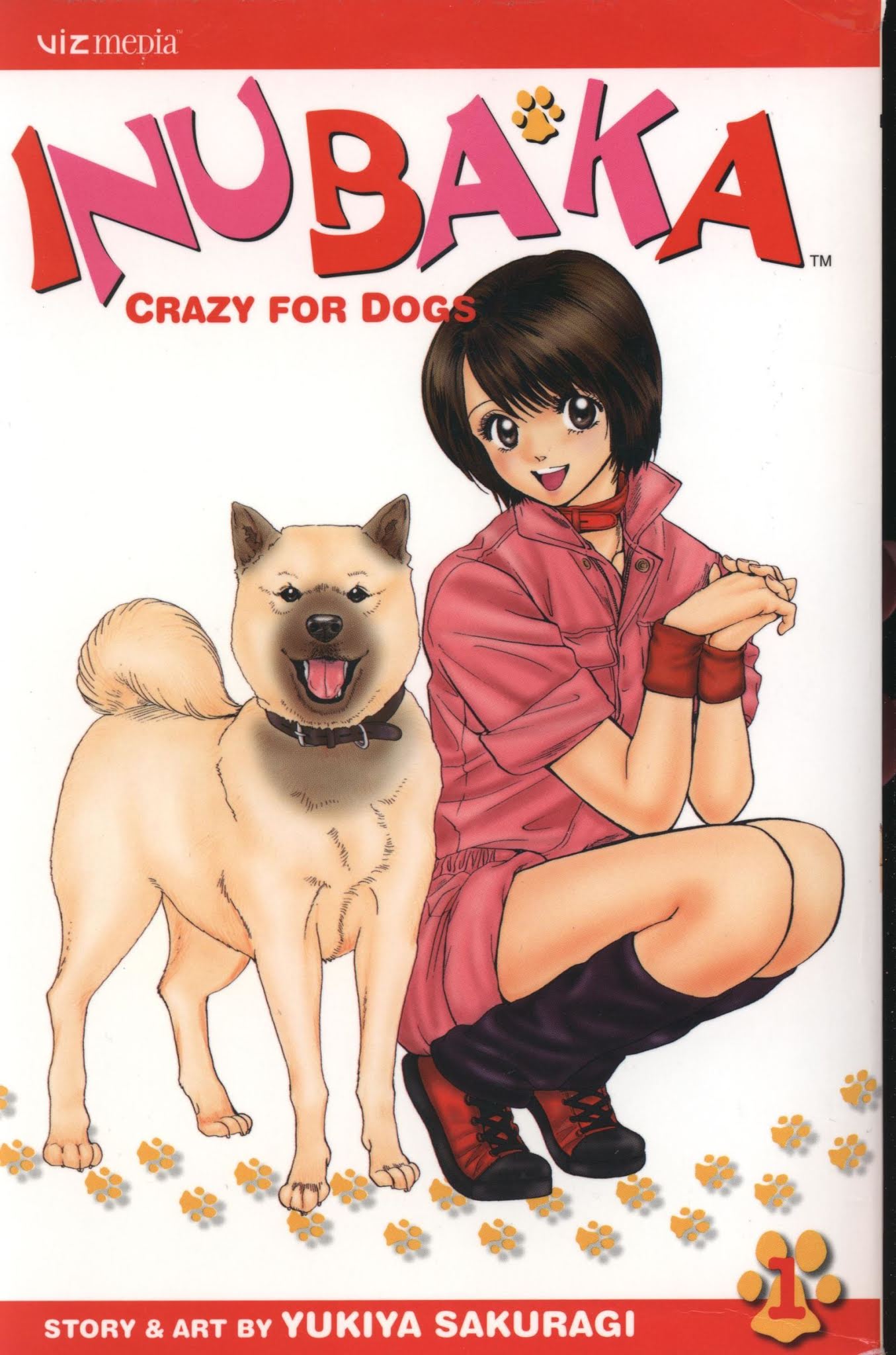 Inubaka Chapter 1 page 1 - Chapter 1: Here She Comes! She's Crazy For Dogs!