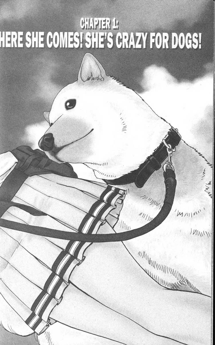 Inubaka Chapter 1 page 4 - Chapter 1: Here She Comes! She's Crazy For Dogs!