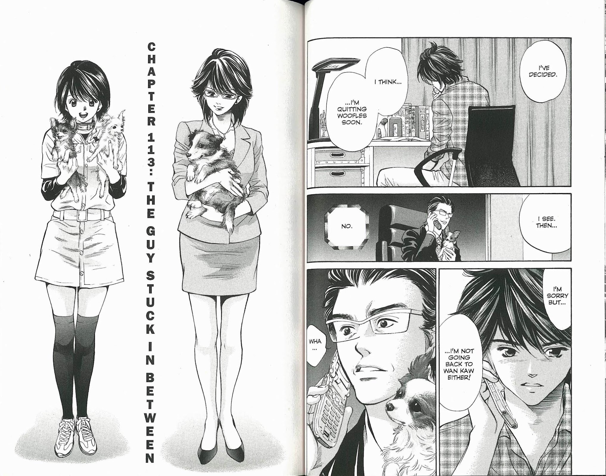 Inubaka Chapter 113 page 1 - Chapter 113: The Guy Stuck In Between
