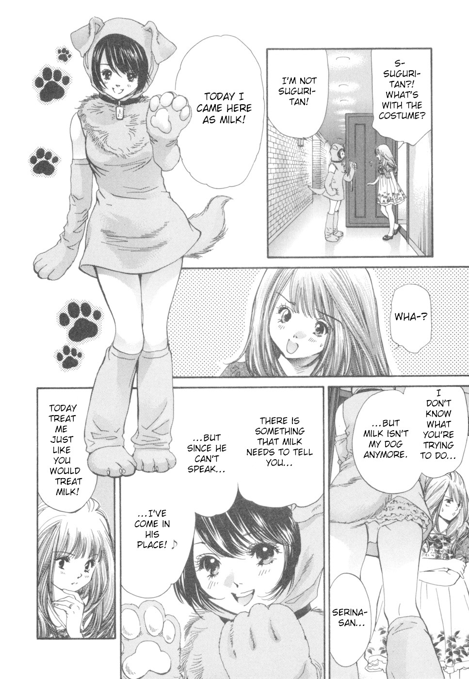 Inubaka Chapter 175 page 3 - Chapter 175: Will Serina Take Milk Back?