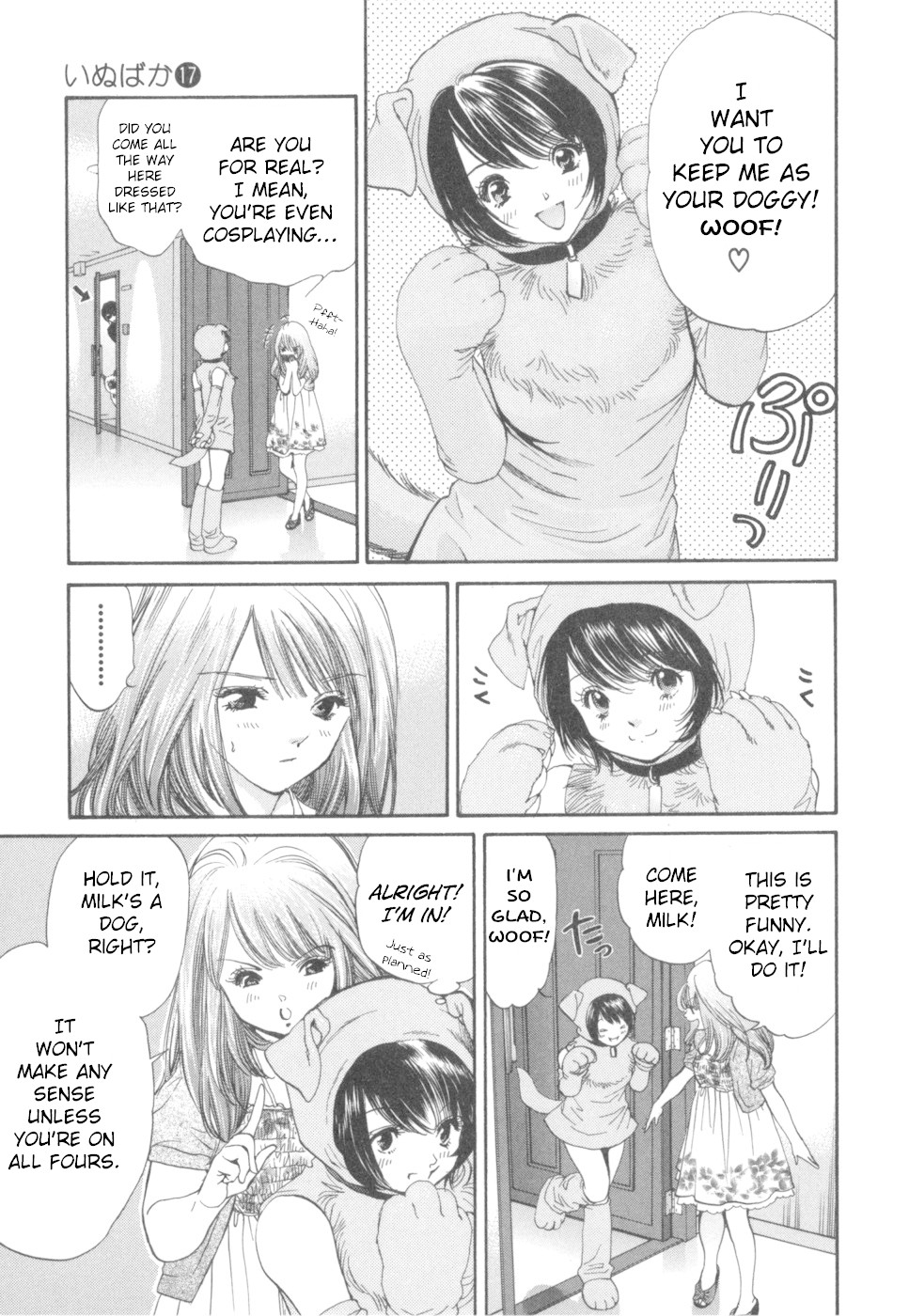 Inubaka Chapter 175 page 4 - Chapter 175: Will Serina Take Milk Back?