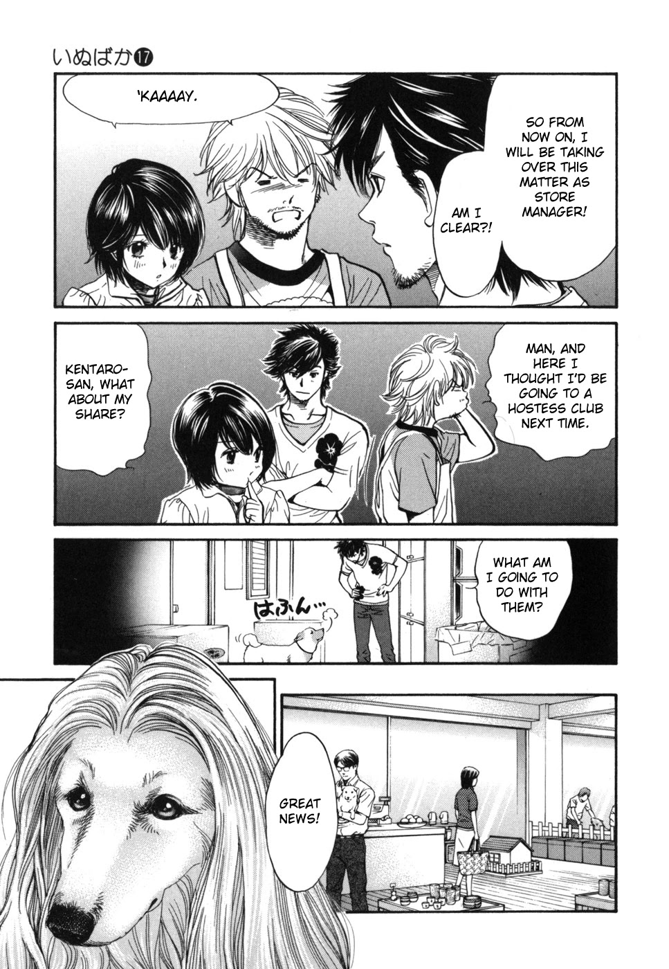 Inubaka Chapter 180 page 4 - Chapter 180: Woofles Staff Meeting