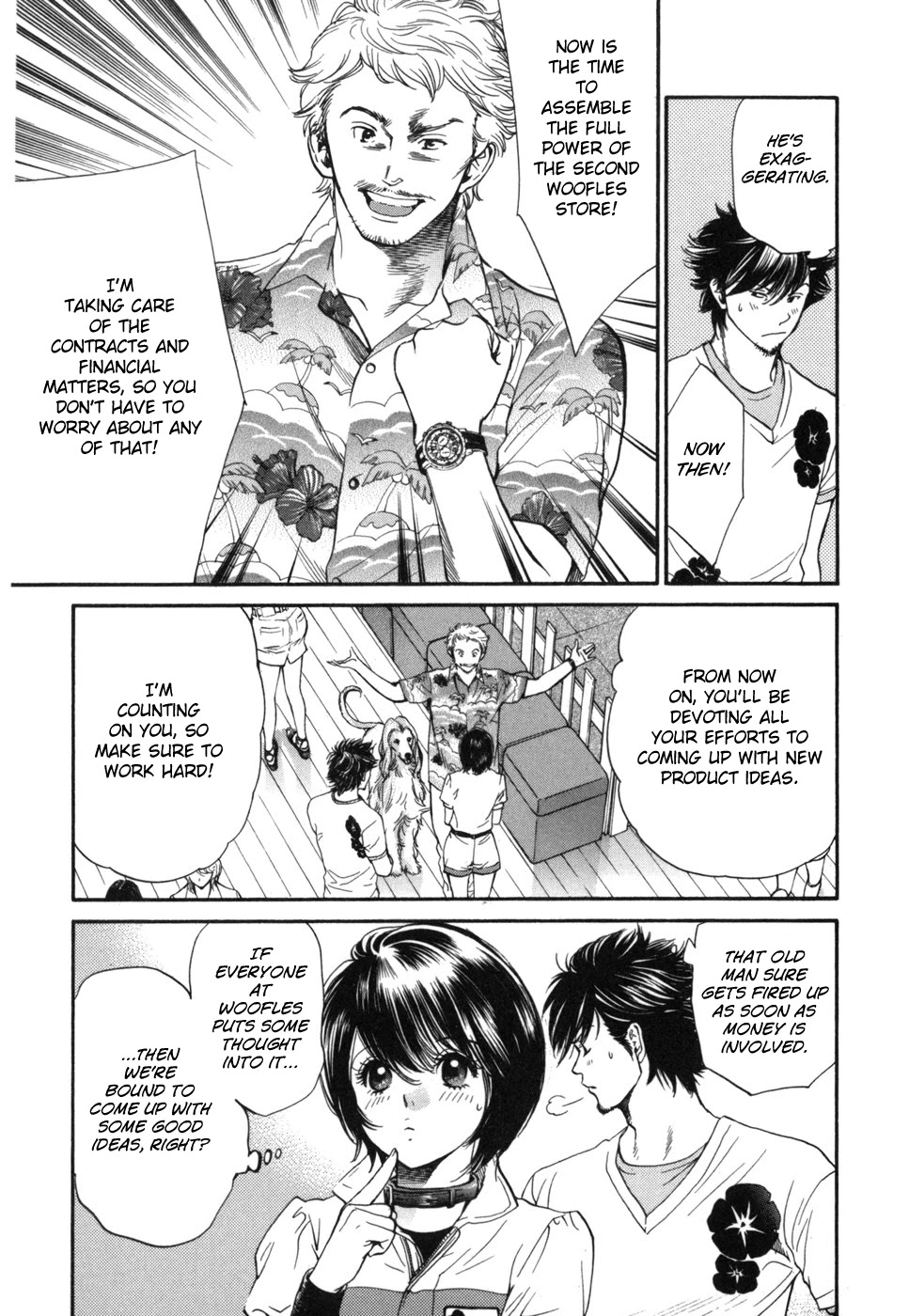 Inubaka Chapter 180 page 6 - Chapter 180: Woofles Staff Meeting