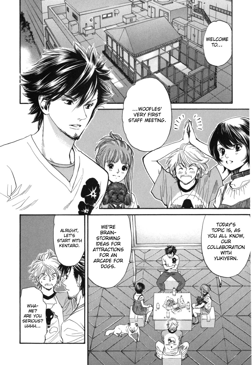 Inubaka Chapter 180 page 7 - Chapter 180: Woofles Staff Meeting