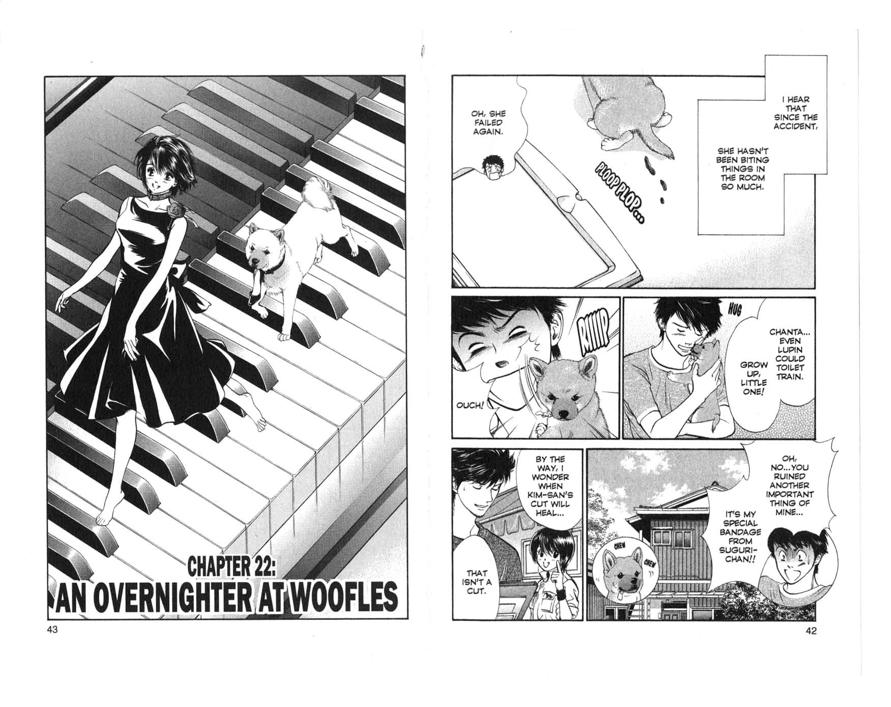 Inubaka Chapter 22 page 1 - Chapter 22: An Overnighter At Woofles