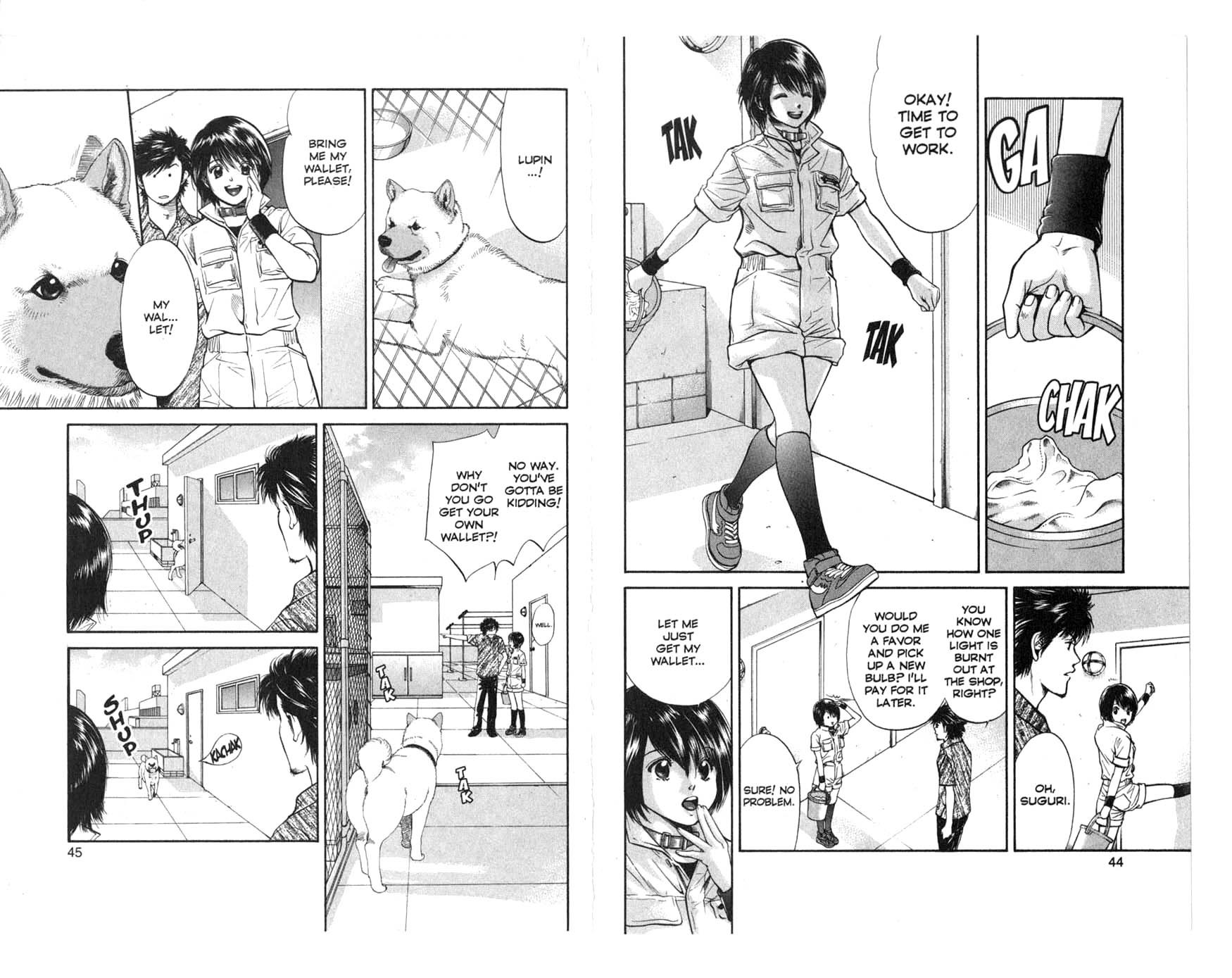 Inubaka Chapter 22 page 2 - Chapter 22: An Overnighter At Woofles