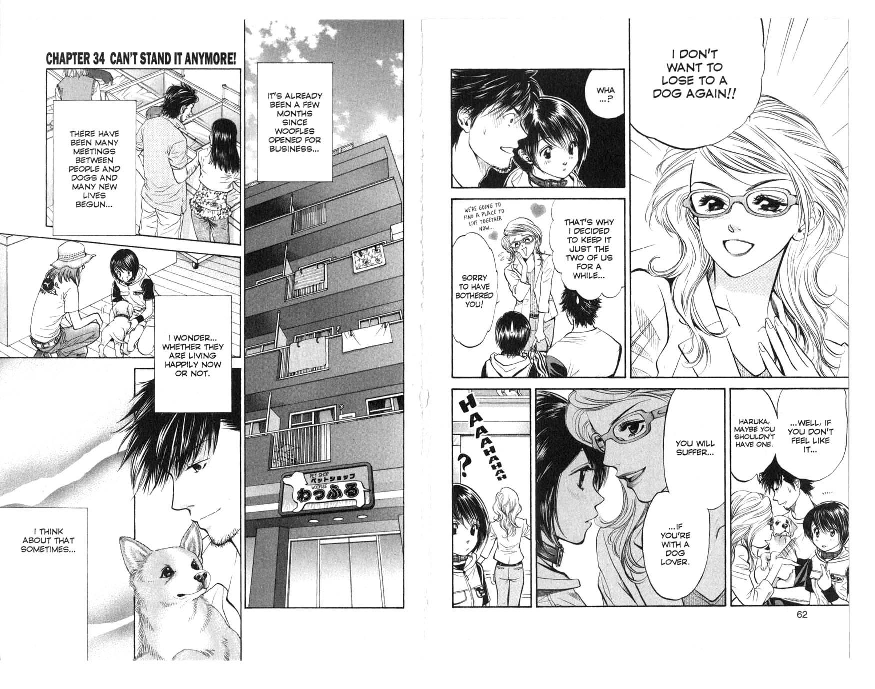 Inubaka Chapter 34 page 1 - Chapter 34: Can't Stand It Anymore!
