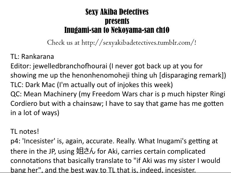 Inugami-san to Nekoyama-san Chapter 10 page 9 - Chapter 10