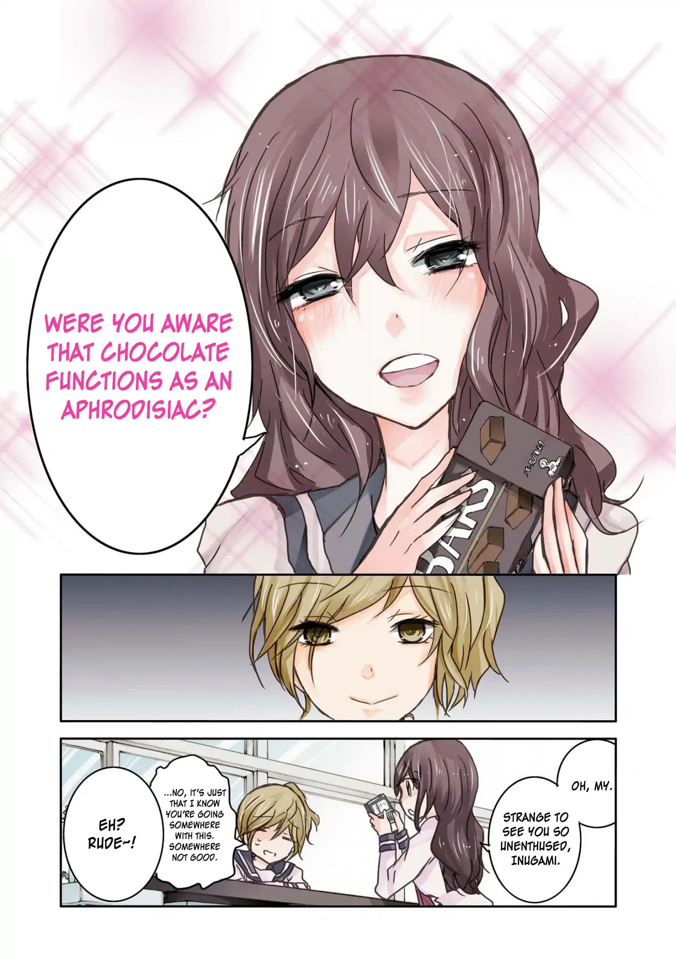 Inugami-san to Nekoyama-san Chapter 26.5 page 1 - Chapter 26.5