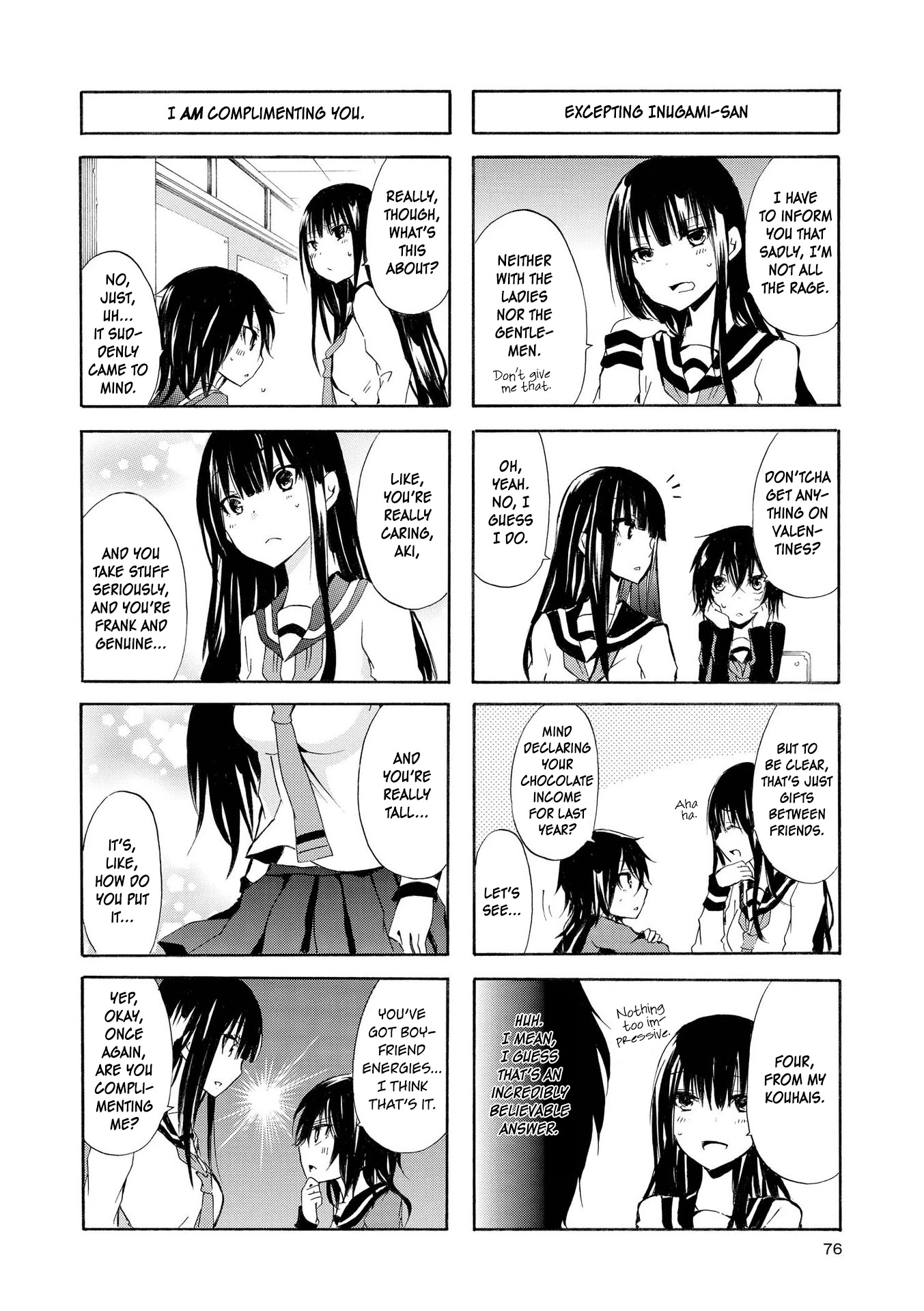 Inugami-san to Nekoyama-san Chapter 35 page 2 - Chapter 35