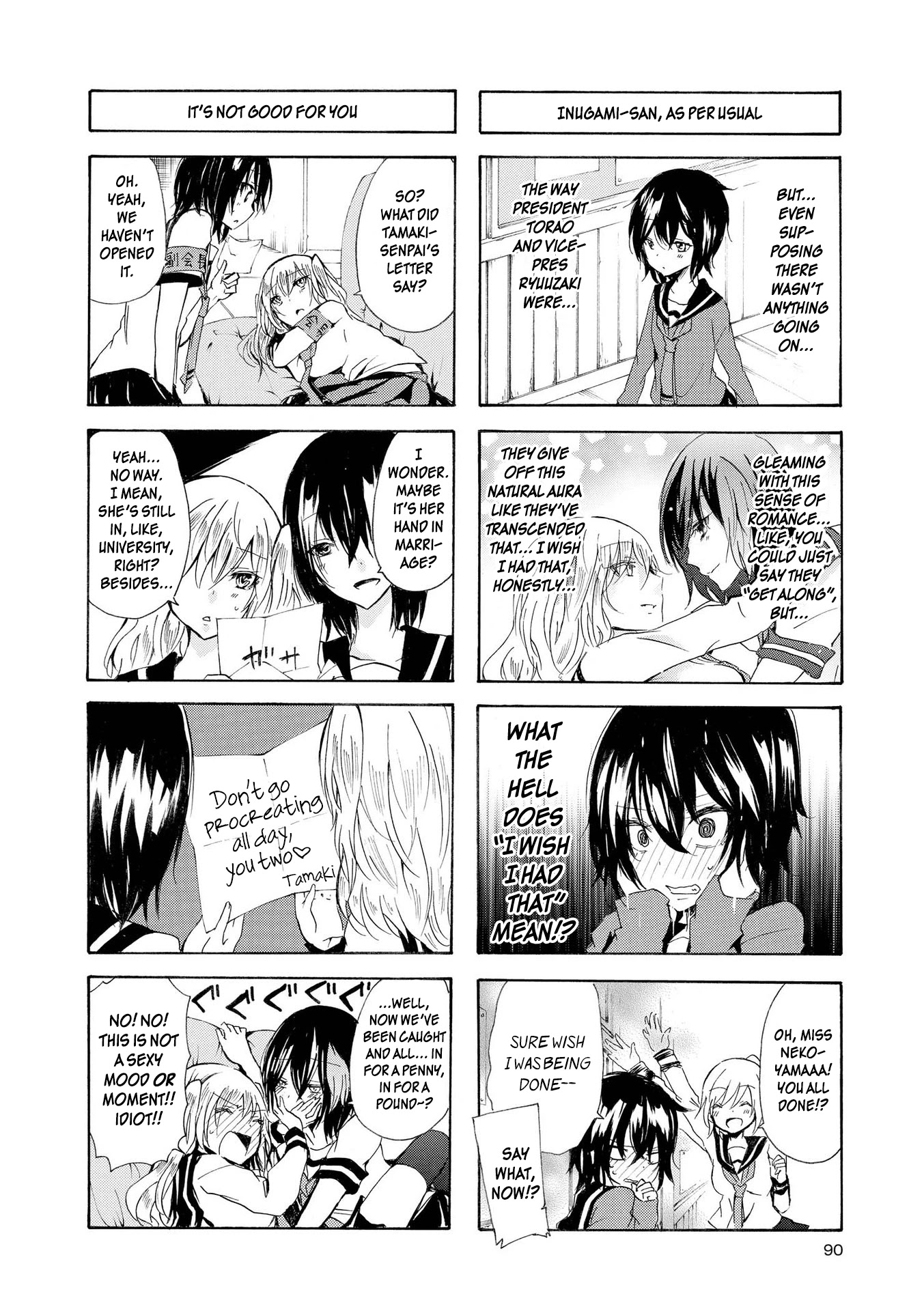Inugami-san to Nekoyama-san Chapter 36 page 8 - Chapter 36