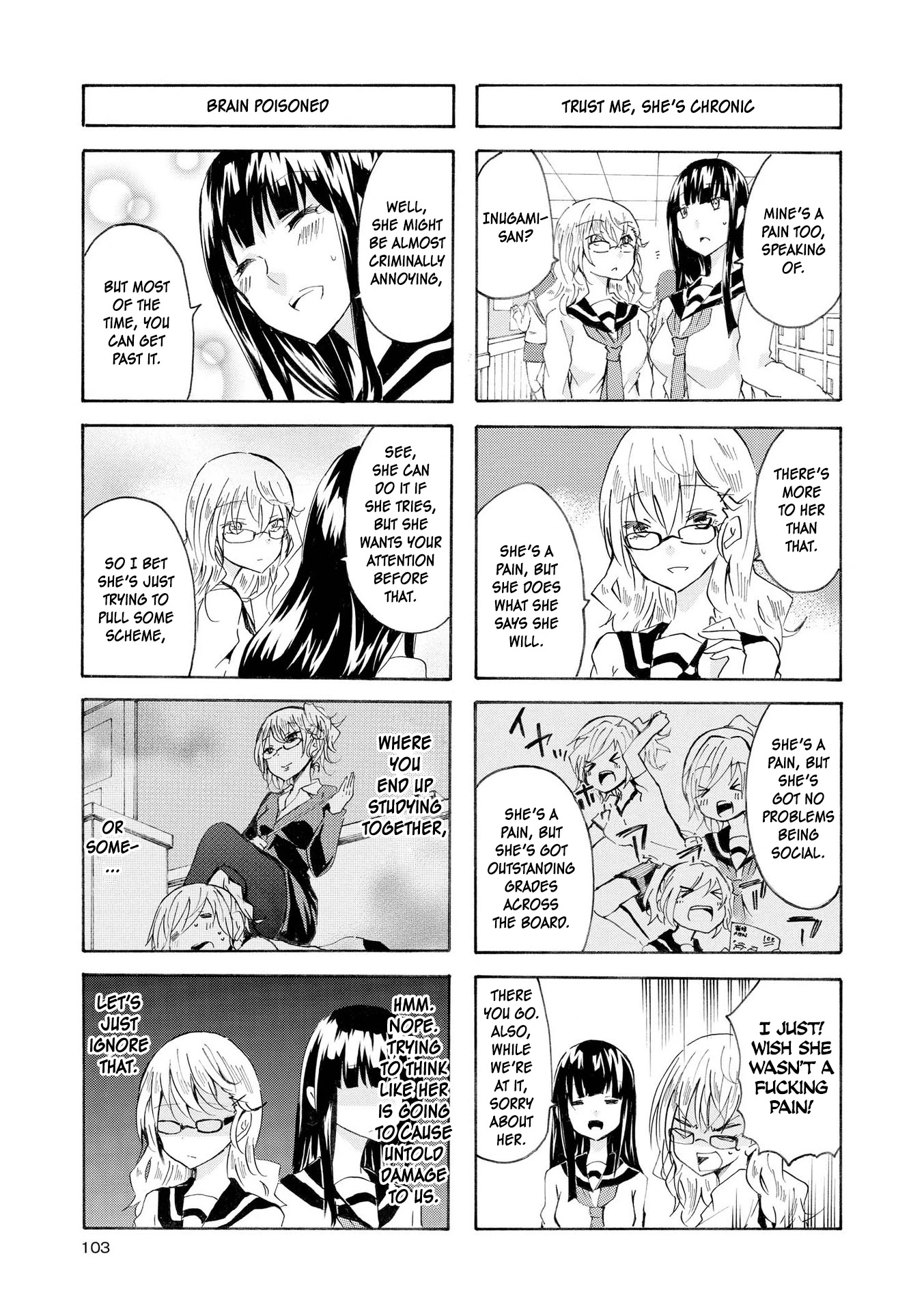 Inugami-san to Nekoyama-san Chapter 38 page 5 - Chapter 38