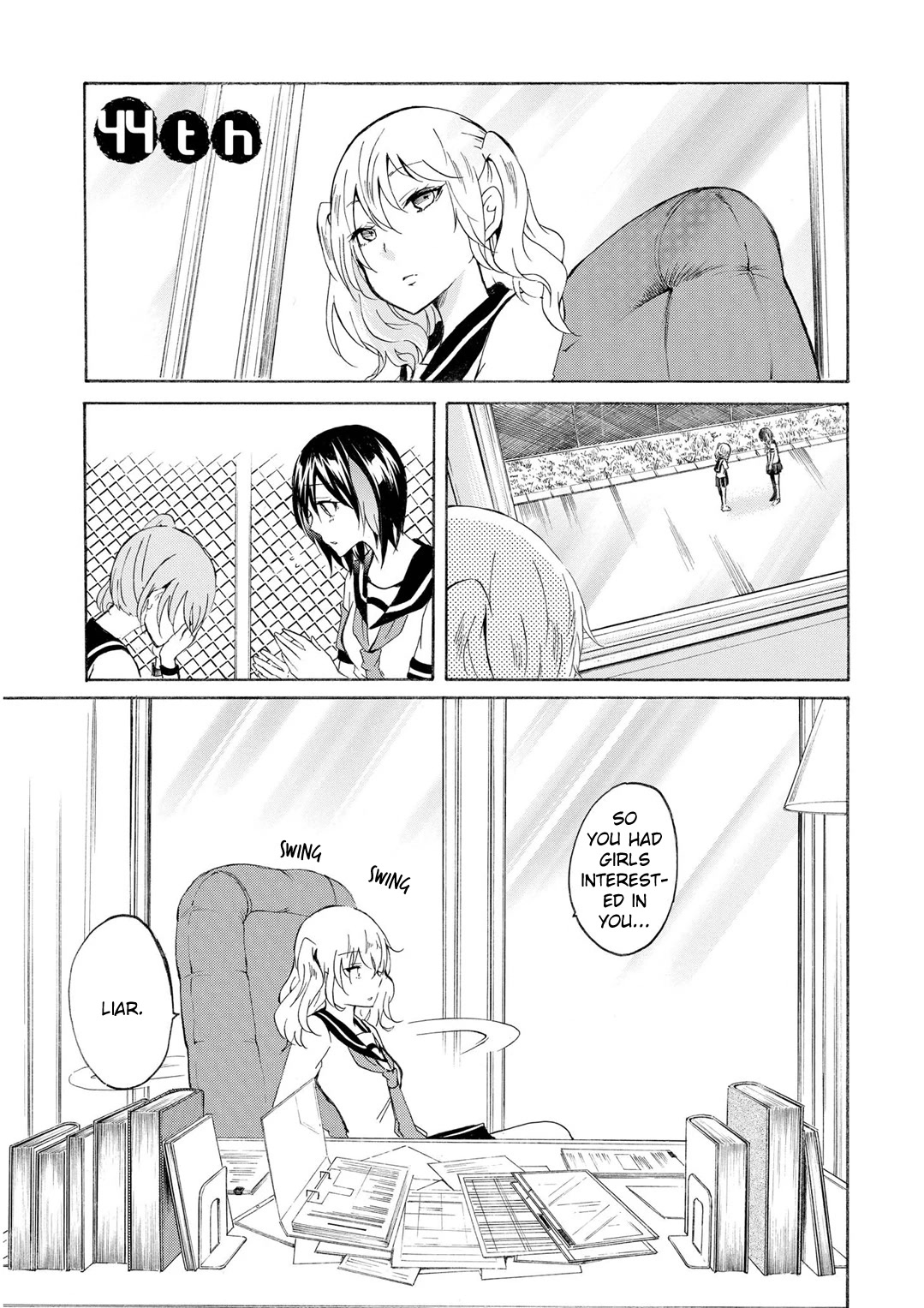Inugami-san to Nekoyama-san Chapter 44 page 1 - Chapter 44