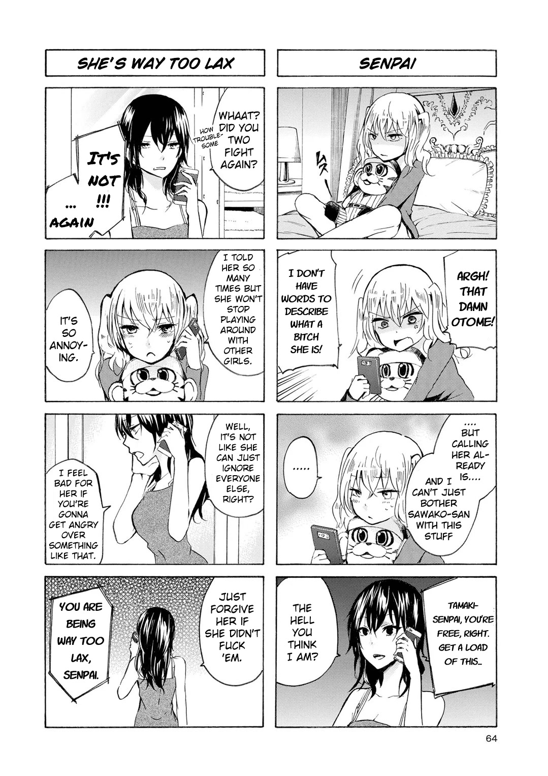 Inugami-san to Nekoyama-san Chapter 44 page 4 - Chapter 44