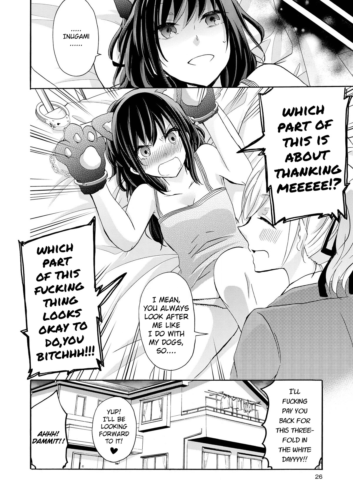 Inugami-san to Nekoyama-san Chapter 52 page 8 - Chapter 52