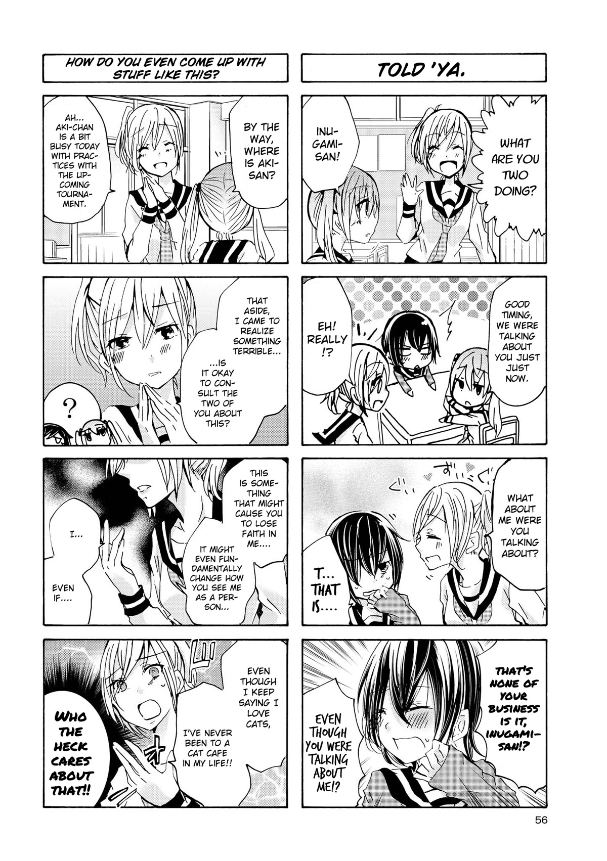 Inugami-san to Nekoyama-san Chapter 56 page 6 - Chapter 56