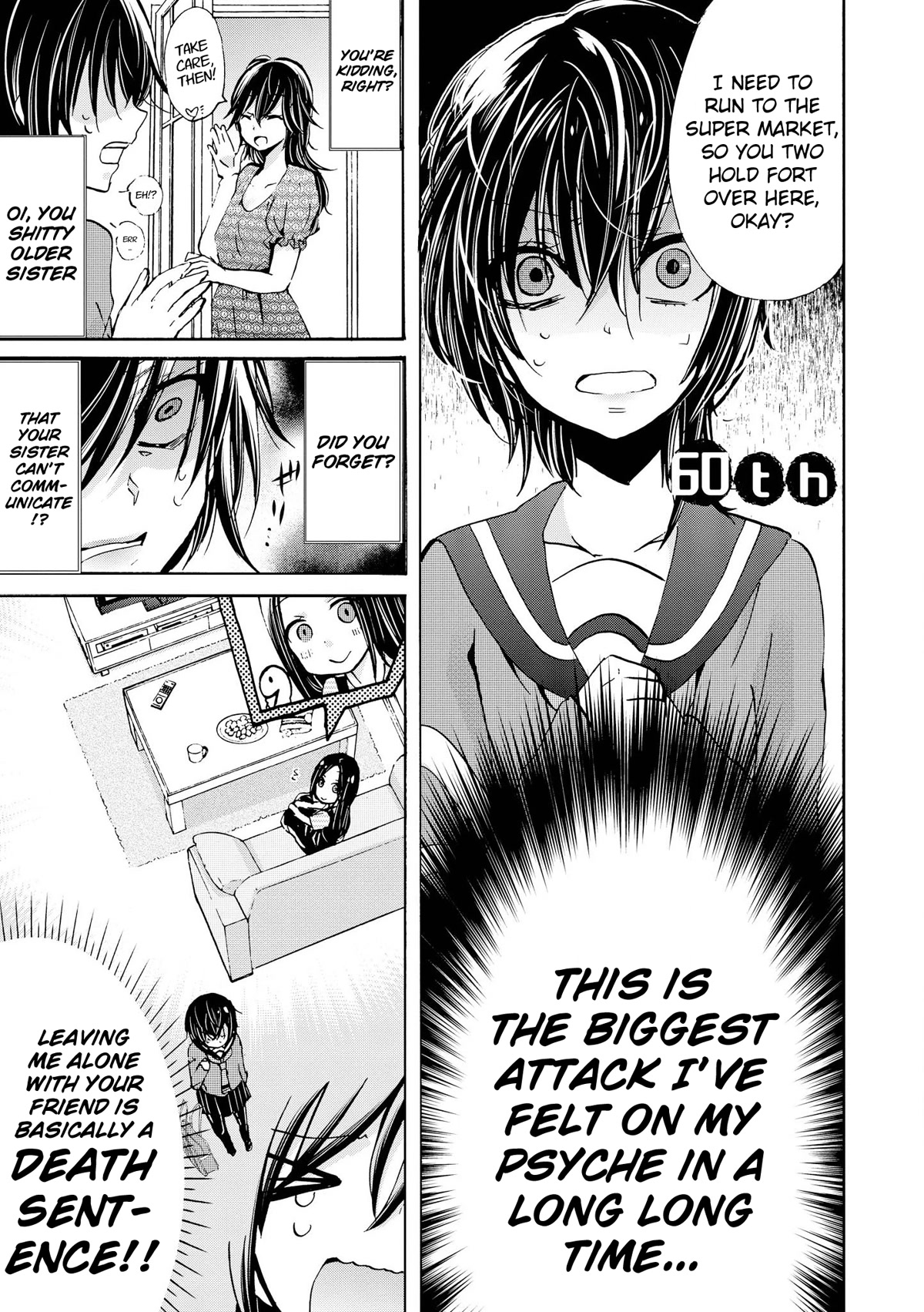 Inugami-san to Nekoyama-san Chapter 60 page 1 - Chapter 60