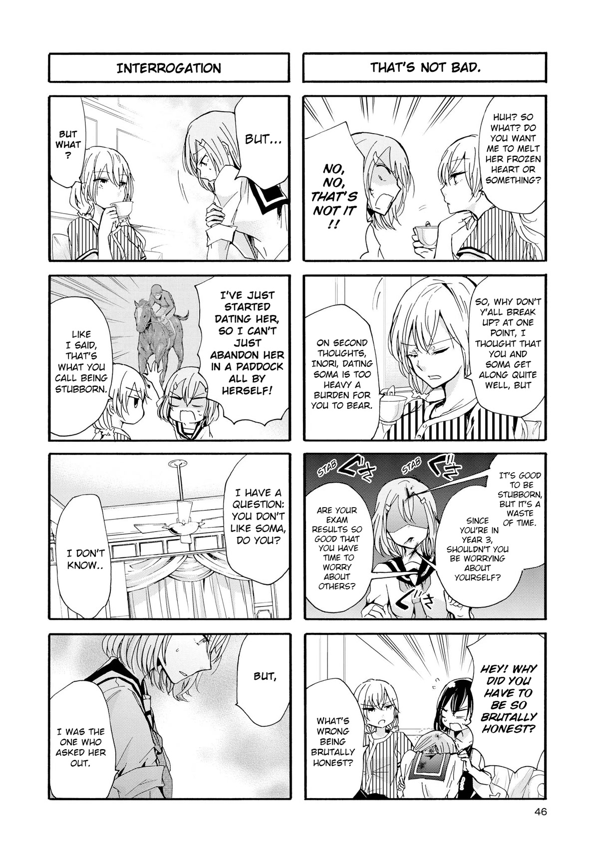 Inugami-san to Nekoyama-san Chapter 69 page 4 - Chapter 69