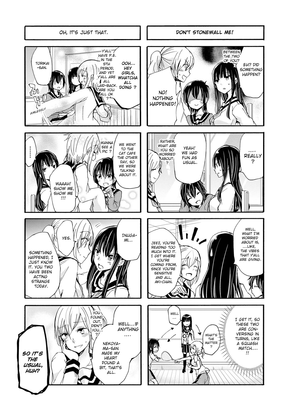 Inugami-san to Nekoyama-san Chapter 70 page 3 - Chapter 70