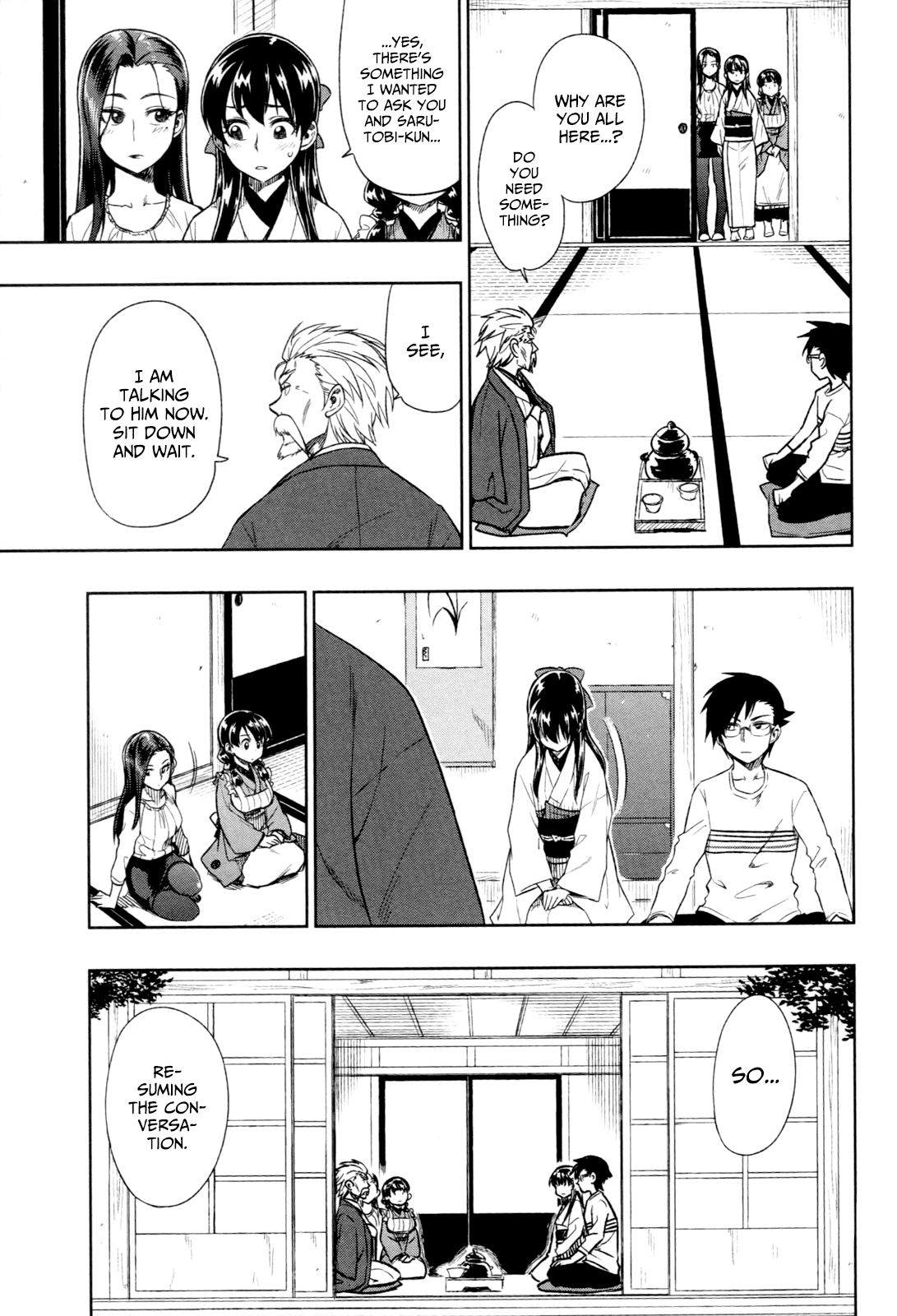 Inugami-san to Sarutobi-kun wa Naka ga Warui. Chapter 15 page 10 - Chapter 15: Let Me Decide!