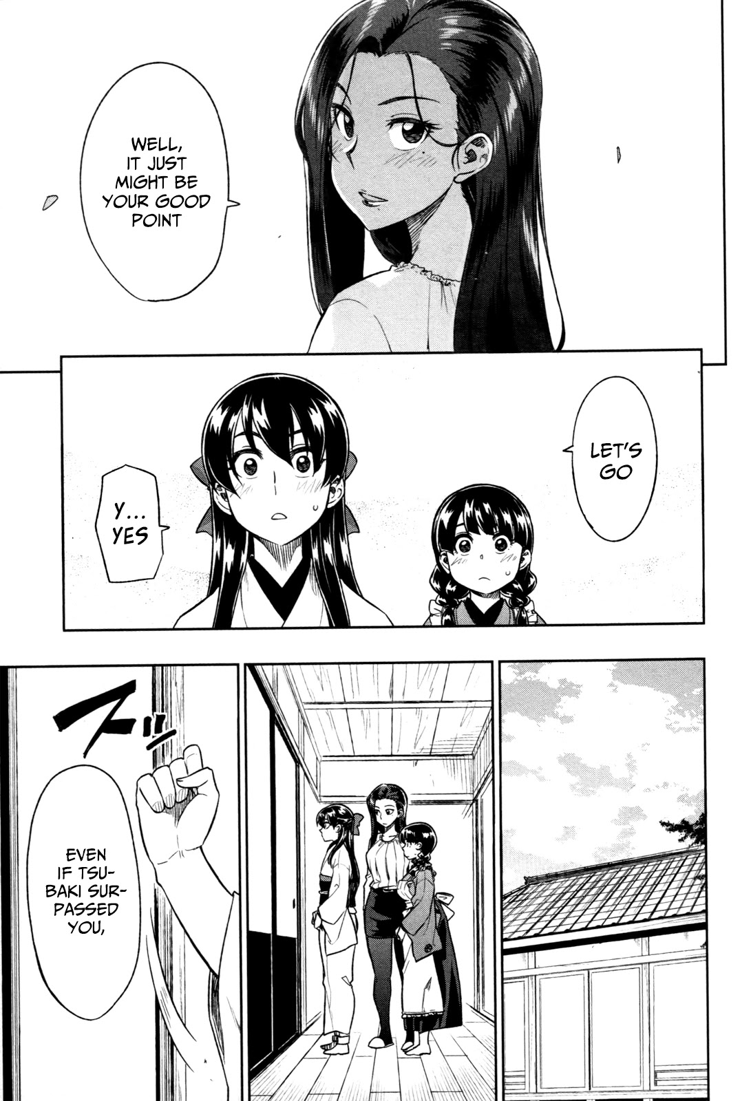 Inugami-san to Sarutobi-kun wa Naka ga Warui. Chapter 15 page 6 - Chapter 15: Let Me Decide!