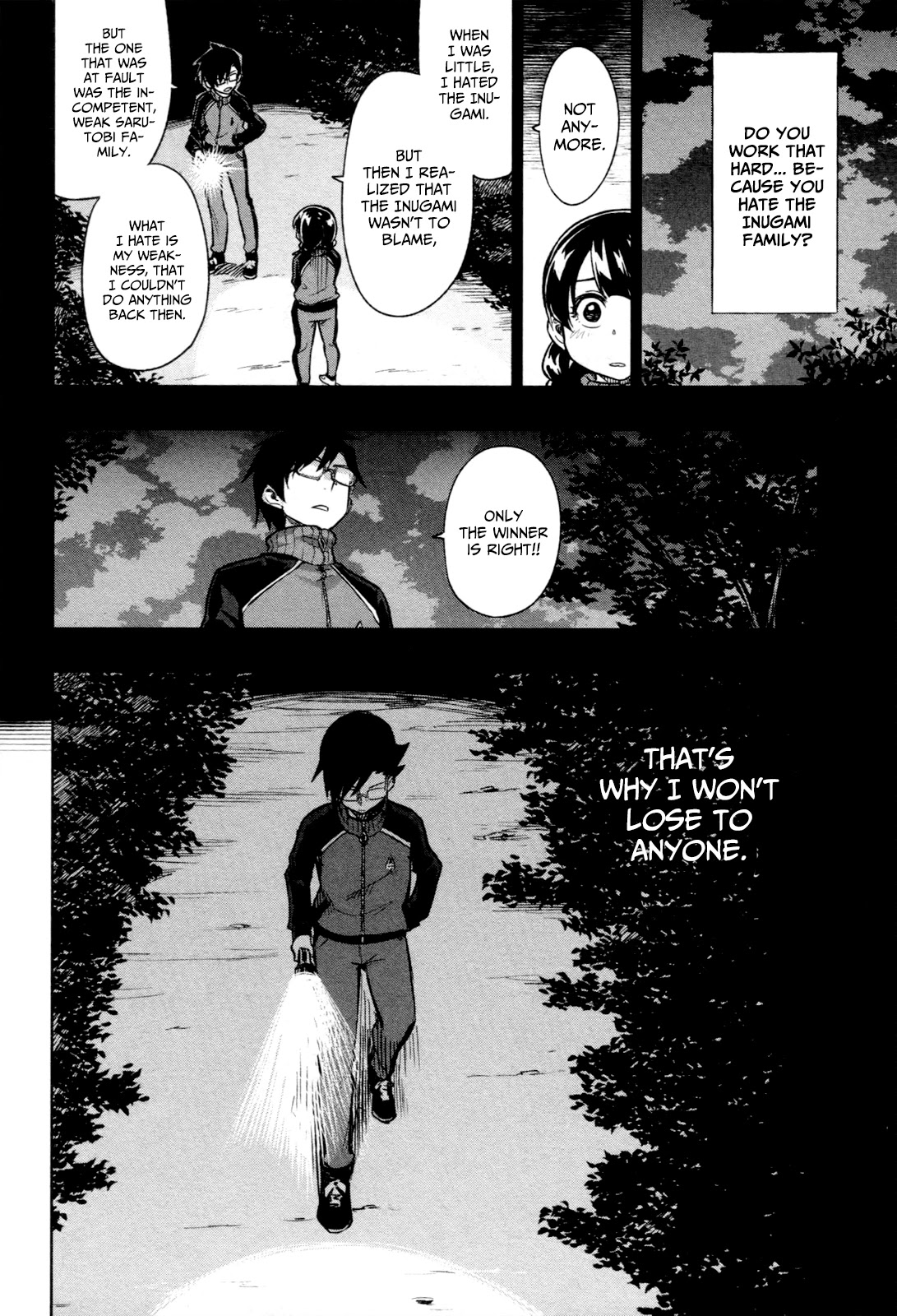 Inugami-san to Sarutobi-kun wa Naka ga Warui. Chapter 16 page 36 - Chapter 16: That's Why I Won't Lose To Anyone