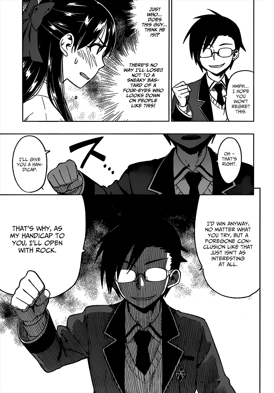 Inugami-san to Sarutobi-kun wa Naka ga Warui. Chapter 2 page 12 - Chapter 2: What Will You Bet?