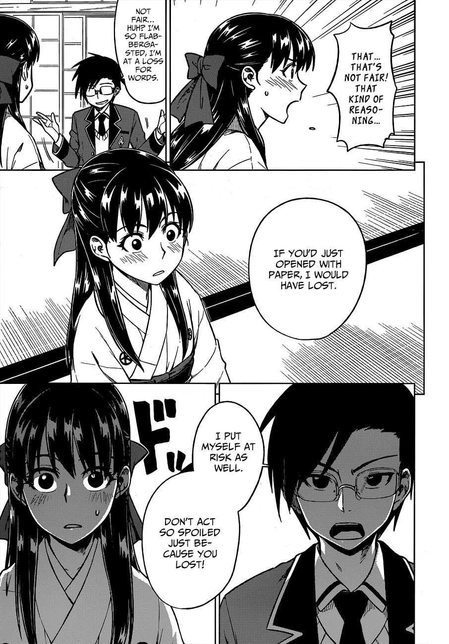 Inugami-san to Sarutobi-kun wa Naka ga Warui. Chapter 2 page 19 - Chapter 2: What Will You Bet?