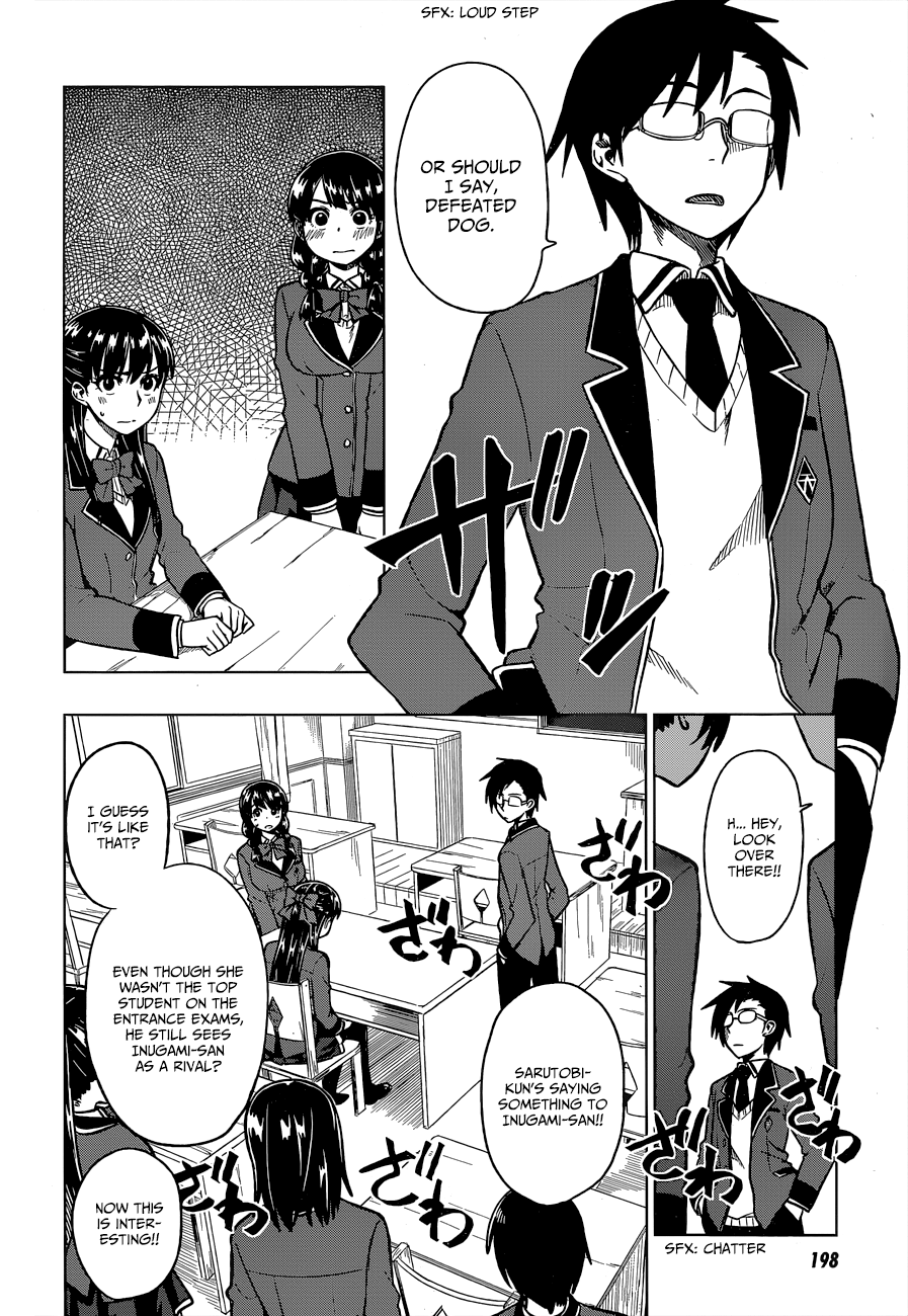 Inugami-san to Sarutobi-kun wa Naka ga Warui. Chapter 3 page 11 - Chapter 3: Everything Has A Price