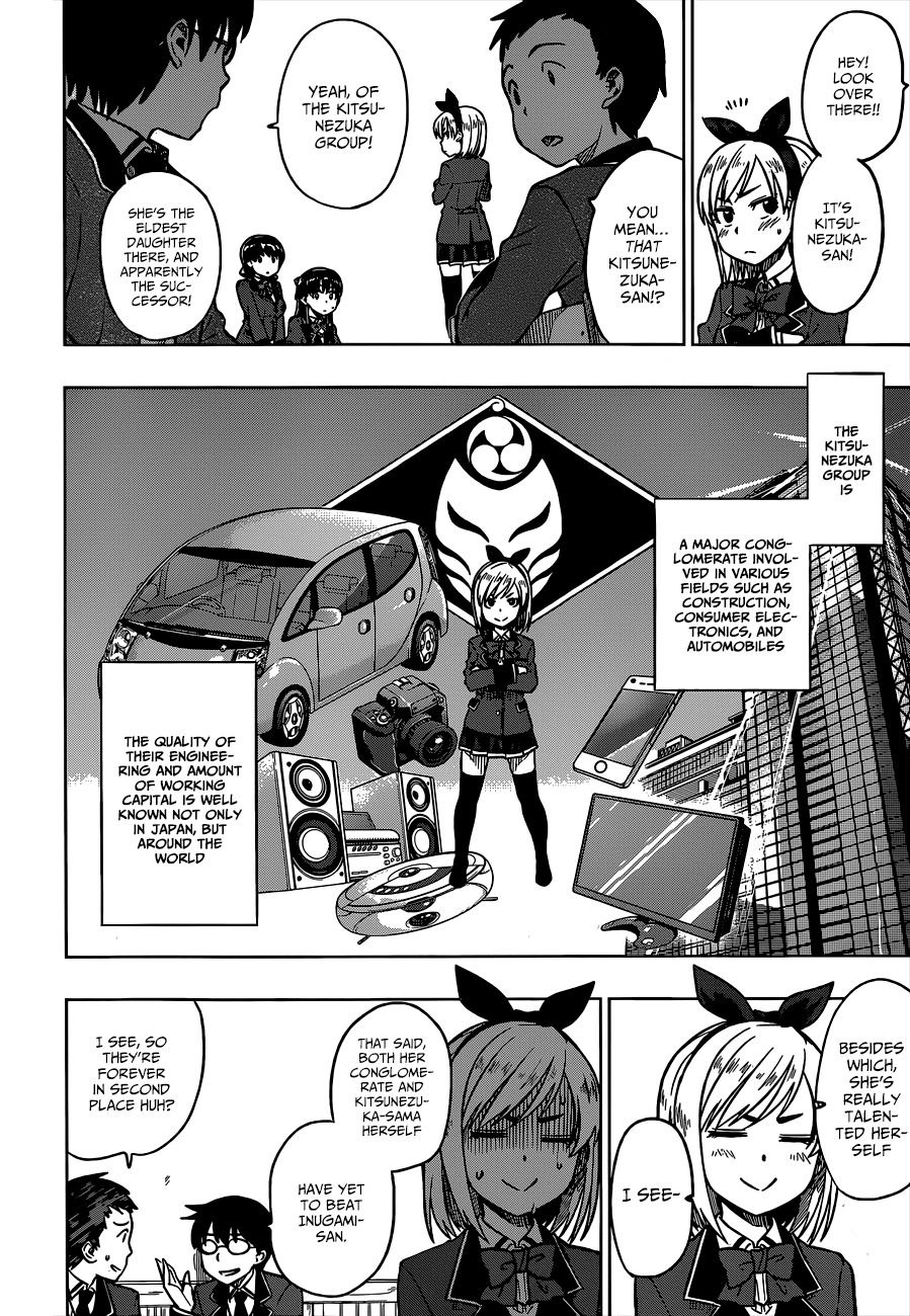 Inugami-san to Sarutobi-kun wa Naka ga Warui. Chapter 4 page 7 - Chapter 4: Tsubaki-sama Really Is Amazing!?