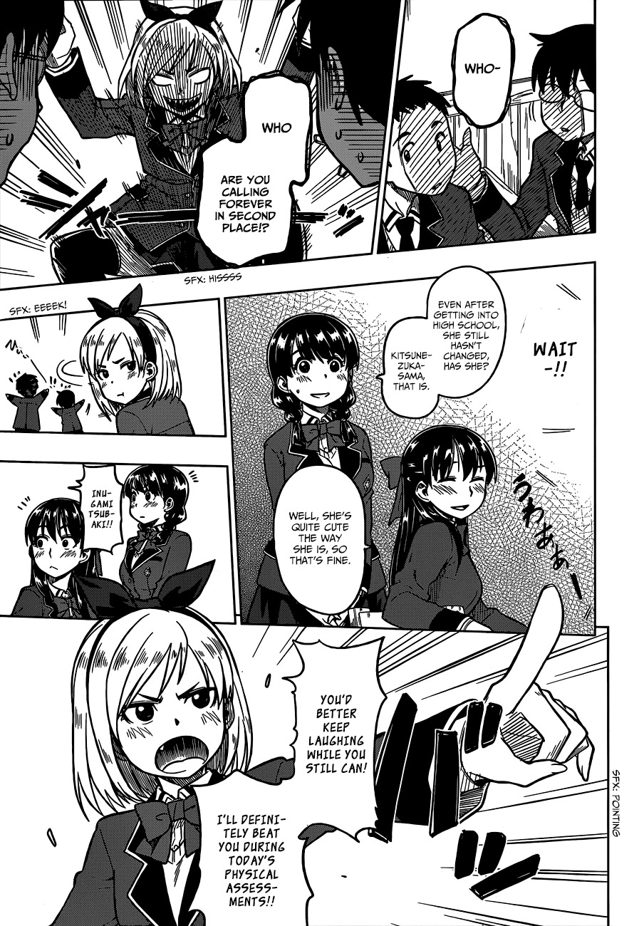 Inugami-san to Sarutobi-kun wa Naka ga Warui. Chapter 4 page 8 - Chapter 4: Tsubaki-sama Really Is Amazing!?
