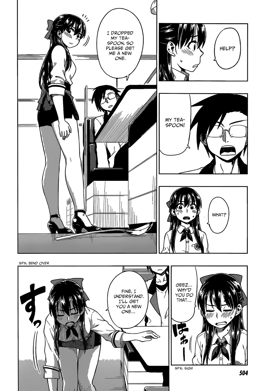 Inugami-san to Sarutobi-kun wa Naka ga Warui. Chapter 5 page 15 - Chapter 5: You Think I'd Let You See!?