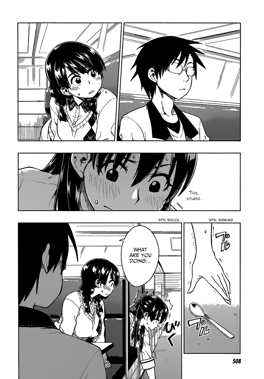 Inugami-san to Sarutobi-kun wa Naka ga Warui. Chapter 5 page 19 - Chapter 5: You Think I'd Let You See!?