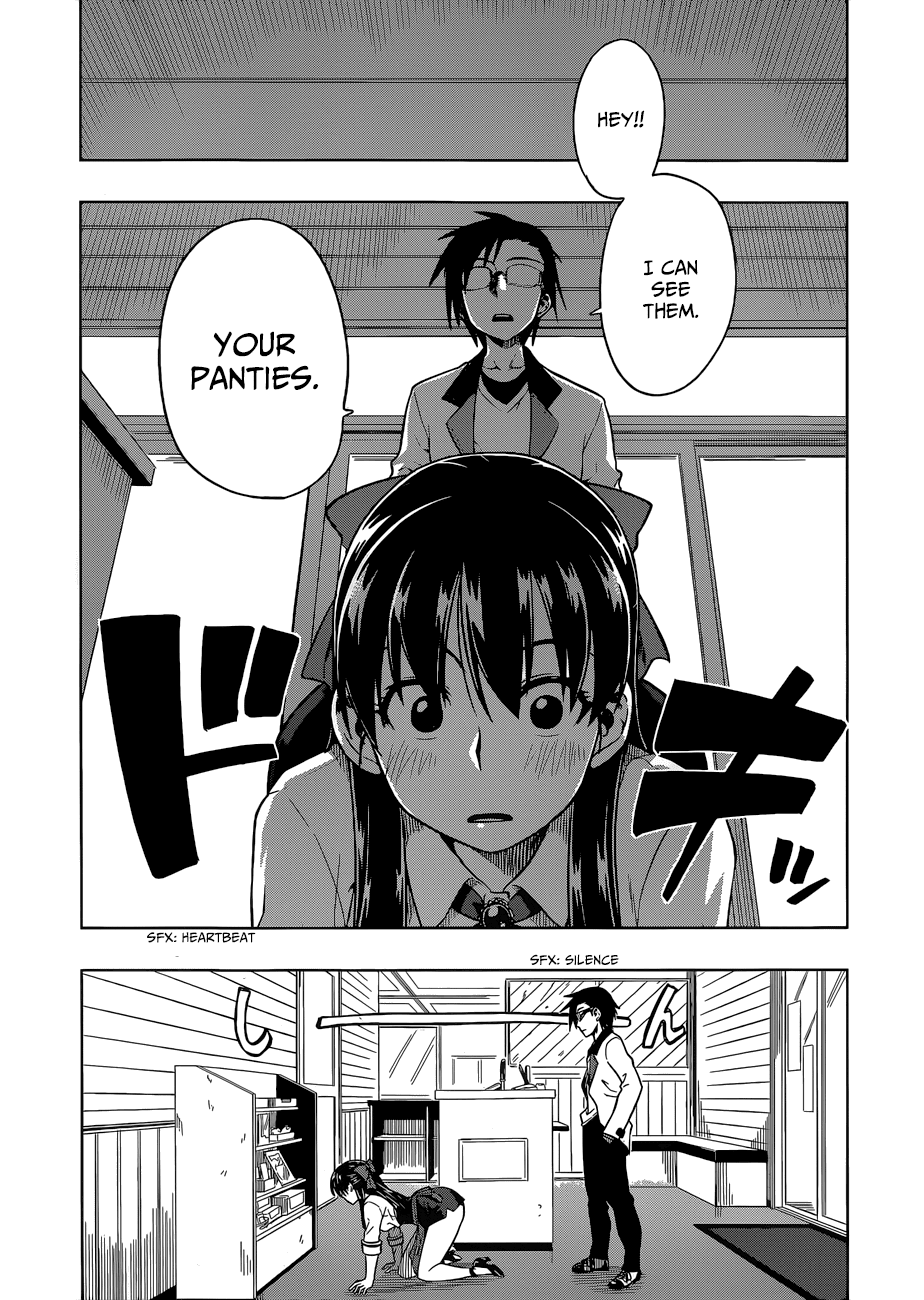 Inugami-san to Sarutobi-kun wa Naka ga Warui. Chapter 5 page 30 - Chapter 5: You Think I'd Let You See!?