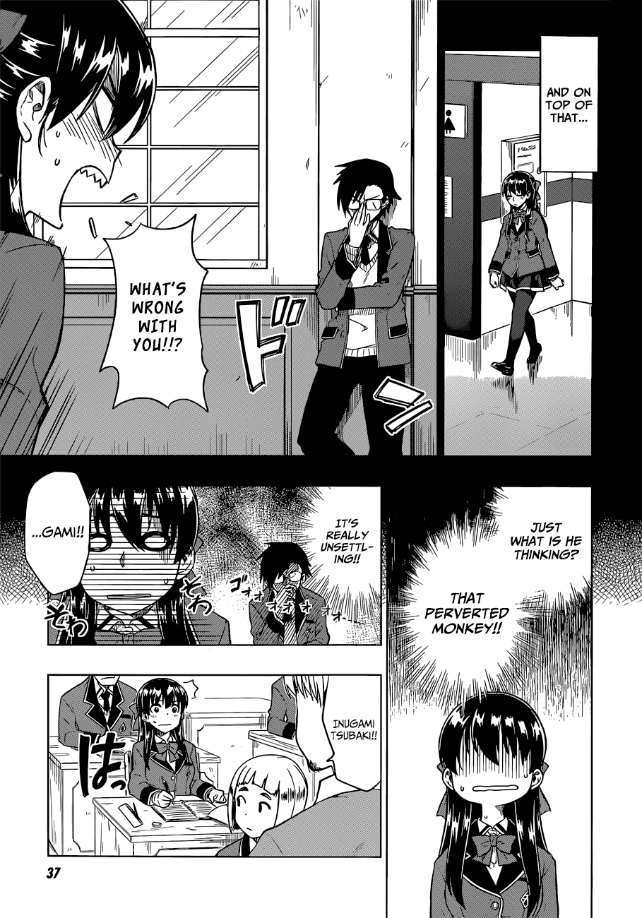 Inugami-san to Sarutobi-kun wa Naka ga Warui. Chapter 7 page 10 - Chapter 7: Losing Face Would Be Much Better!