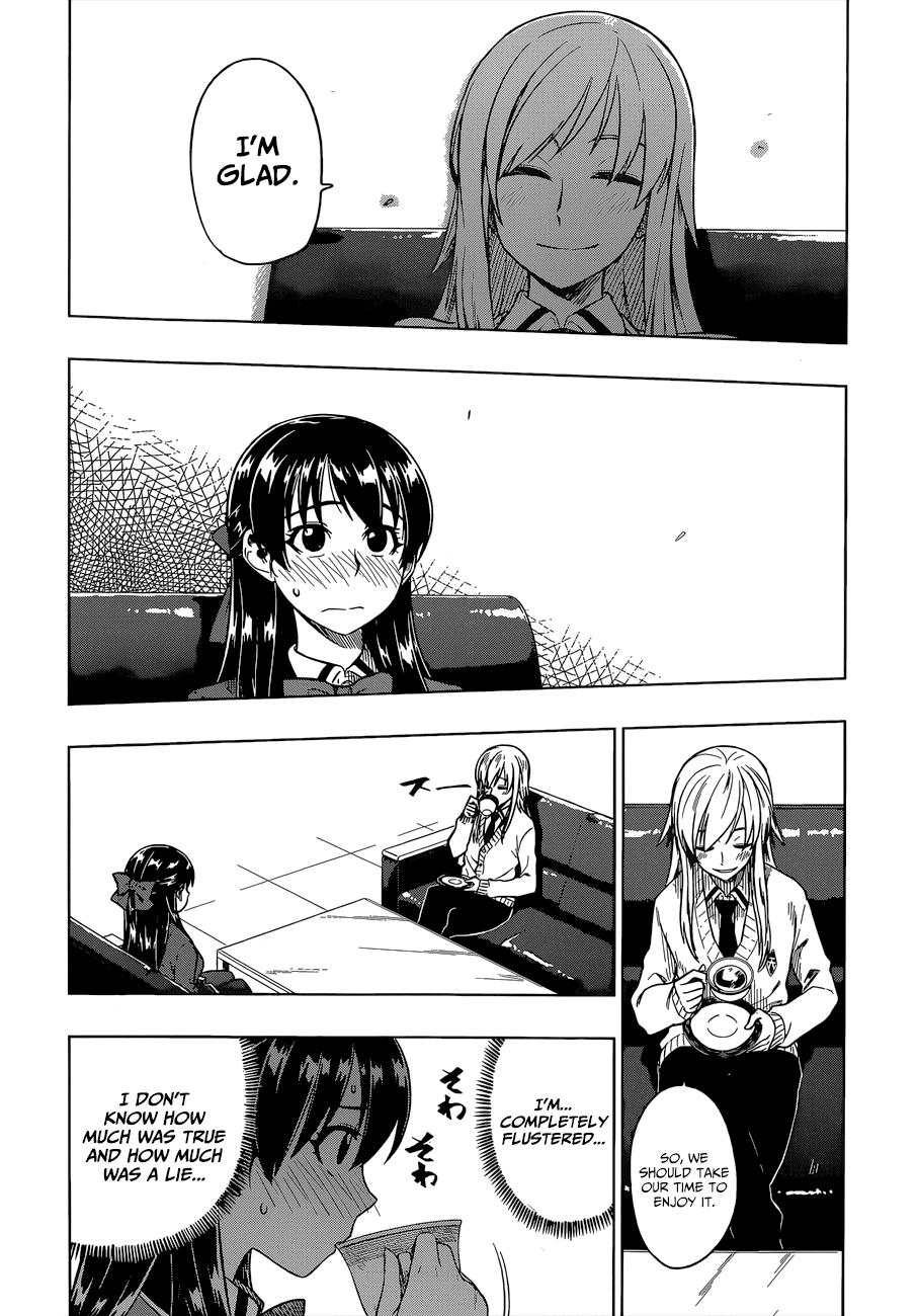 Inugami-san to Sarutobi-kun wa Naka ga Warui. Chapter 8 page 19 - Chapter 8: I Will Let You Win