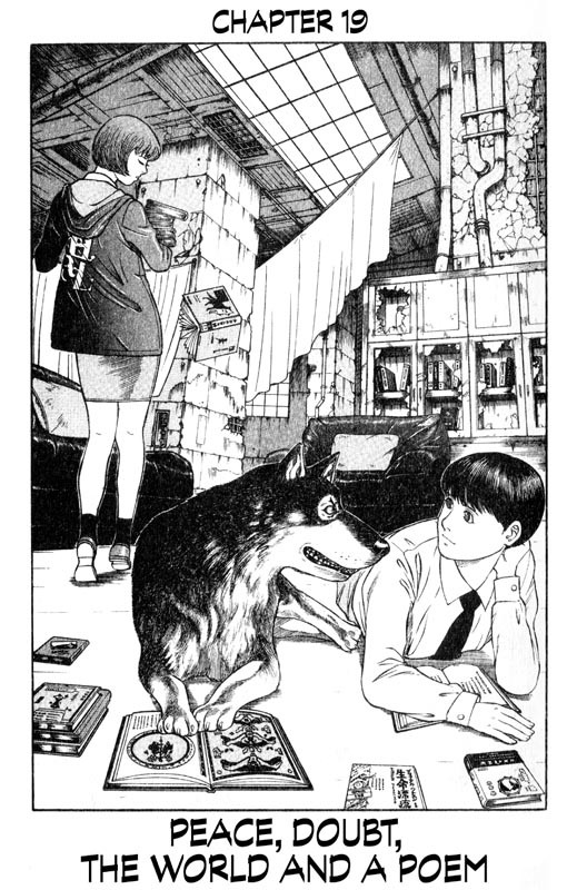 Inugami Chapter 19 page 1 - Chapter 19: Peace, Doubt, The World and a Poem